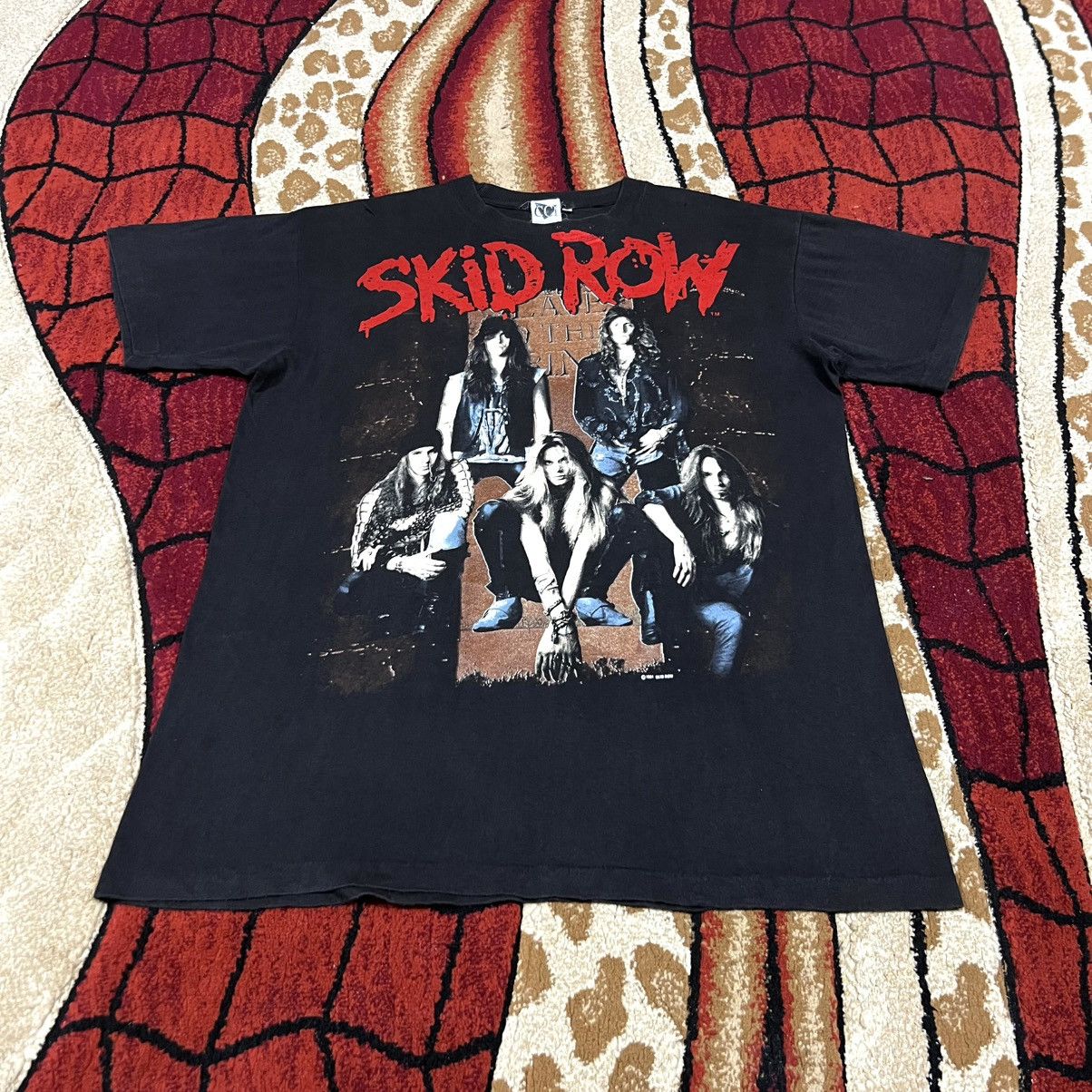 Band Tees Vintage Skid Row Band Japan Tour 1992 T Shirt Size US L / EU 52-54 / 3 - 3 Thumbnail