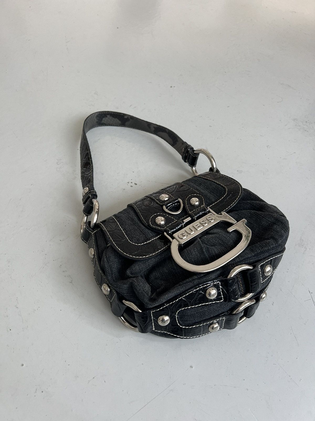 Guess Vintage Y2K black guess bag | Grailed
