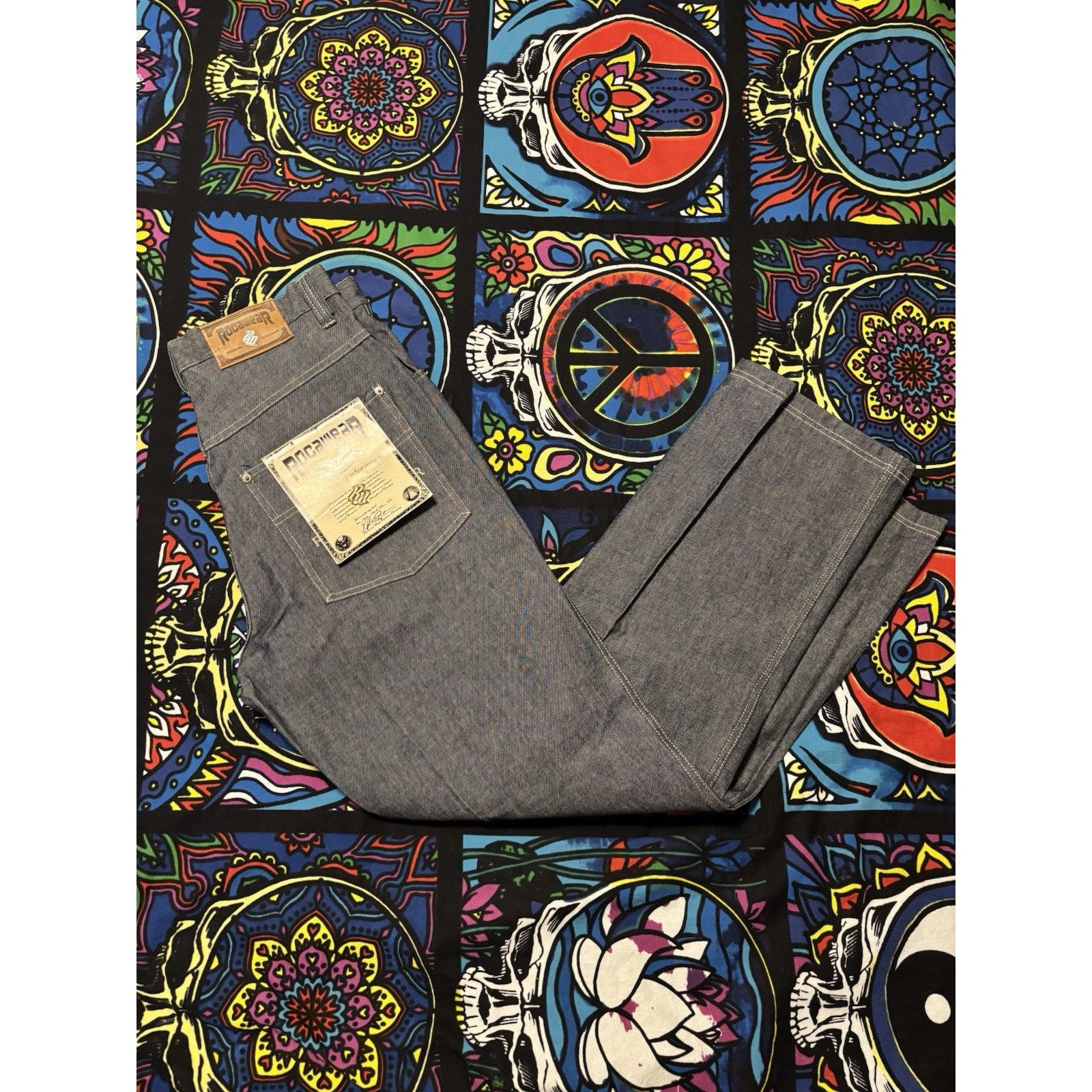 Vintage rocawear pants Y2k 2000s Long Pants 32 X 34 Rare Hip Hop Size US 32 / EU 48 - 1 Thumbnail