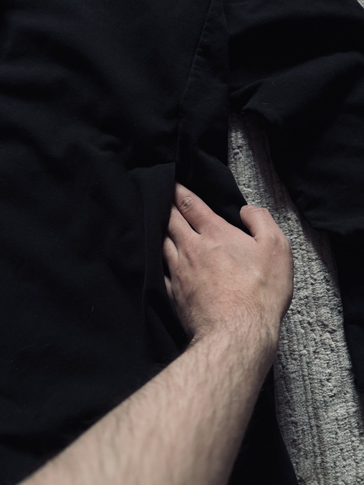 Thom Krom Thom Krom Asymemetric Avant-garde black zip up hoodie Size US L / EU 52-54 / 3 - 6 Thumbnail