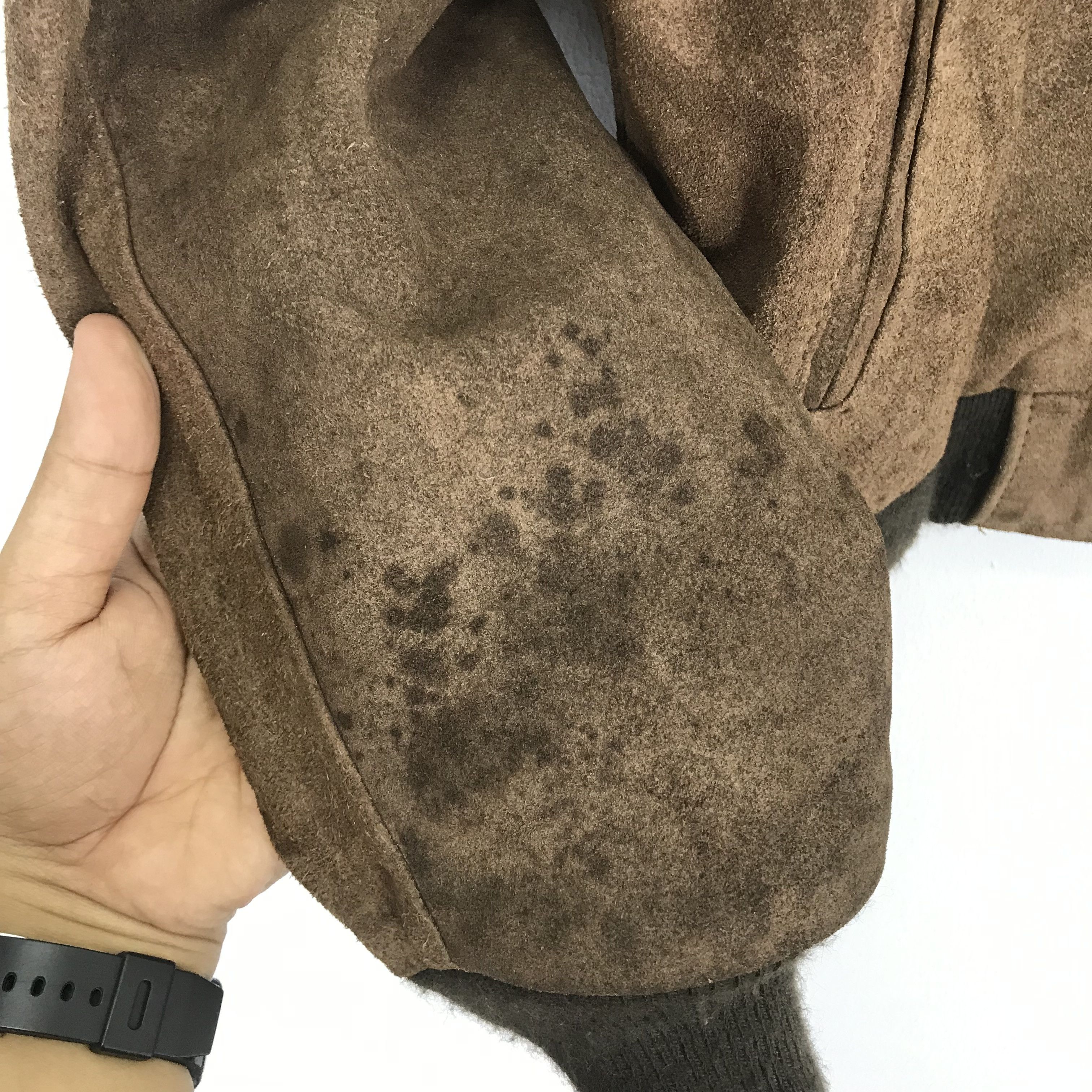 Schott Vintage 90s Schott NYC Brown Suede Pure Leather Jacket Size US M / EU 48-50 / 2 - 9 Thumbnail