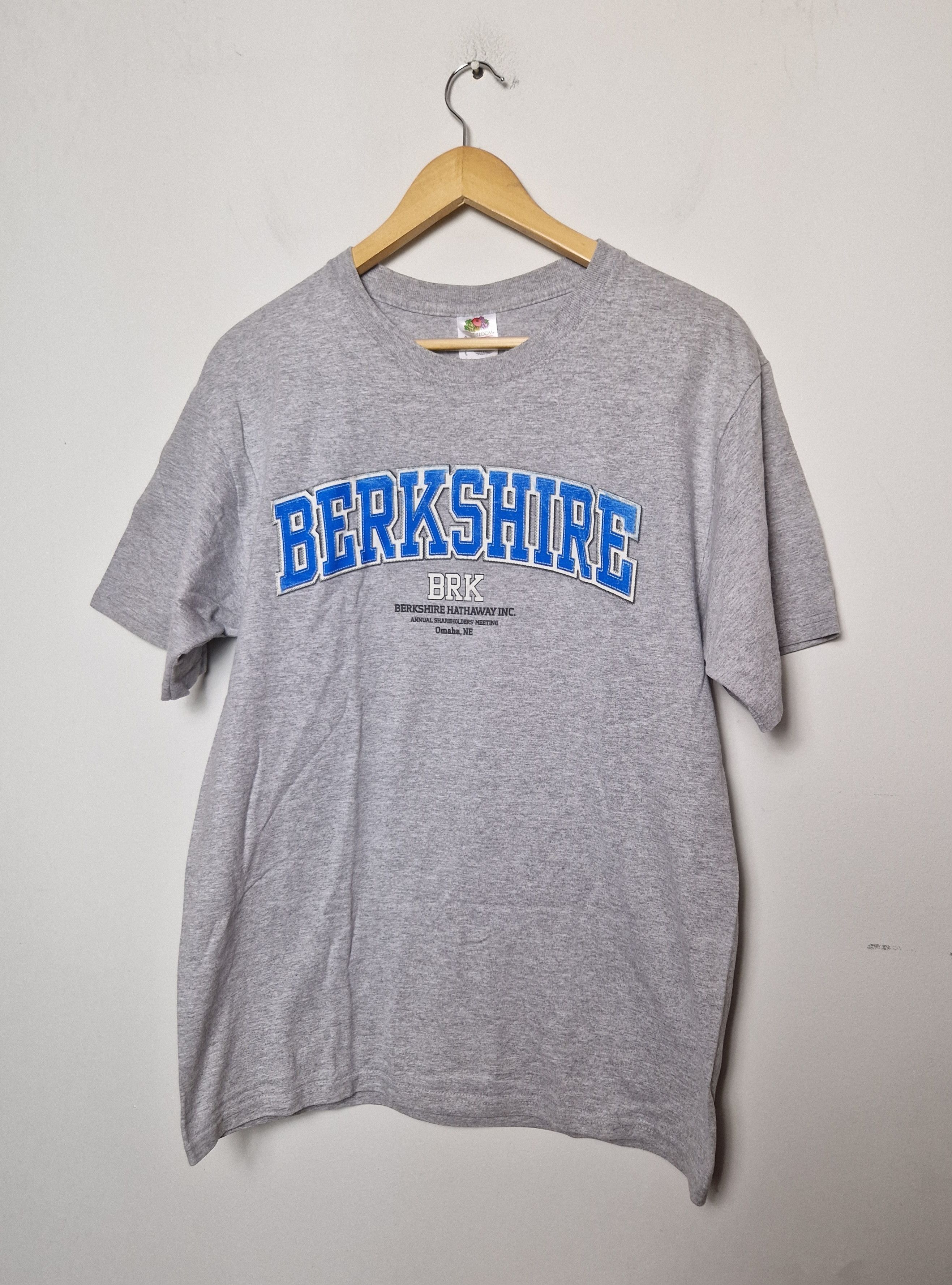 Vintage vintage Berkshire BRK university tee 90s y2k Size US L / EU 52-54 / 3 - 1 Thumbnail