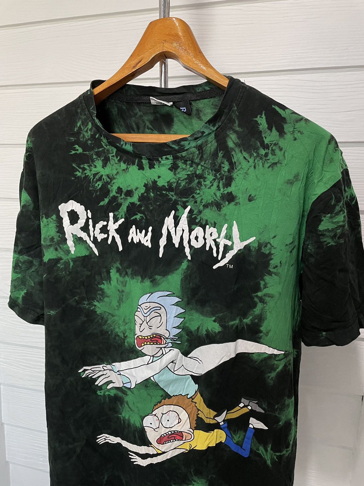 Warner Bros RICK AND MORTY X ROMWE TIE DYE (2023) Size US XL / EU 56 / 4 - 3 Thumbnail