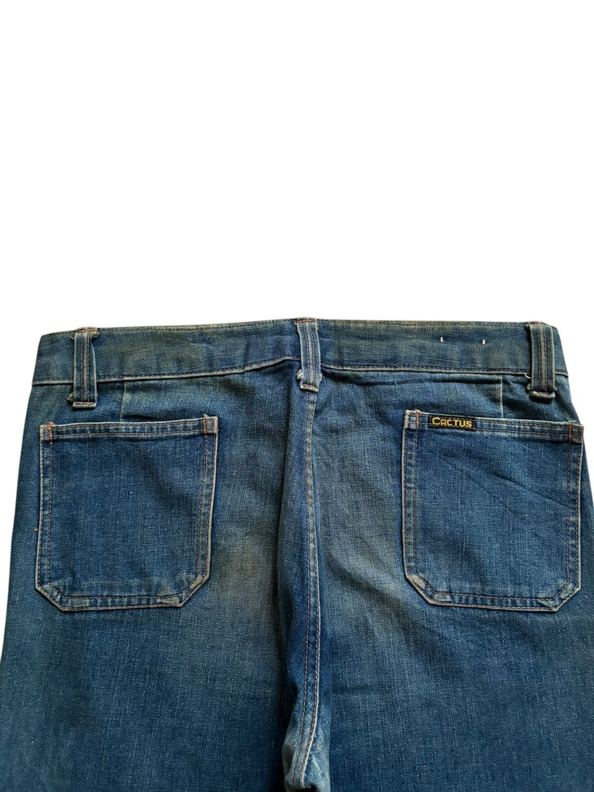 Japanese Brand Vintage Japanese Brand Mud Wash Bush Flare Jeans Size 32" / US 10 / IT 46 - 8 Thumbnail
