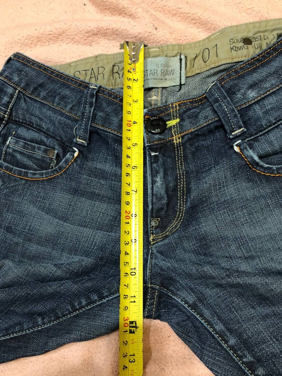 G-Star G Star Raw 3301 jeans Size US 28 / EU 44 - 10 Thumbnail
