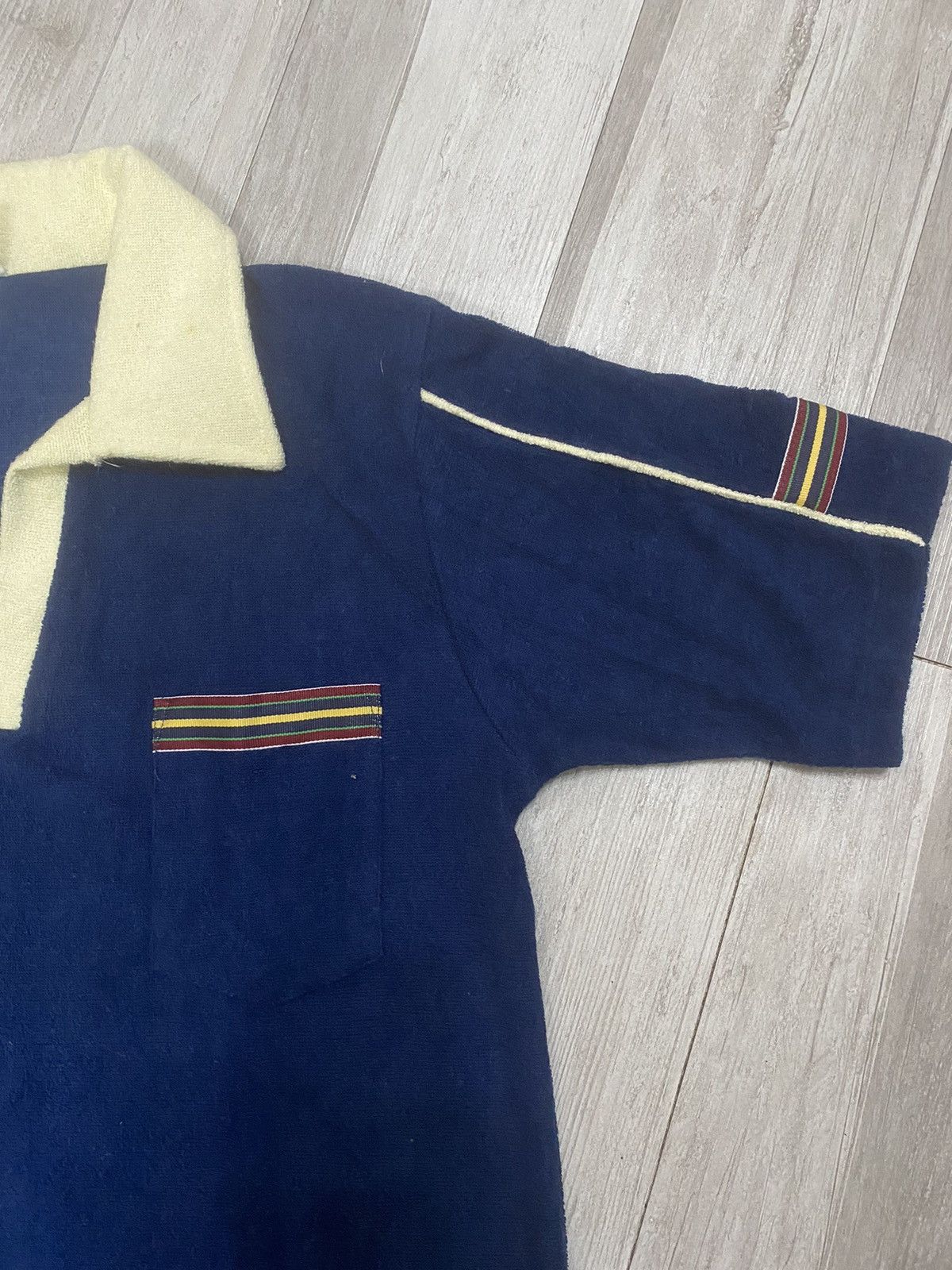 Vintage Vintage retro 70s collared polo towel tee size S Size US S / EU 44-46 / 1 - 5 Thumbnail