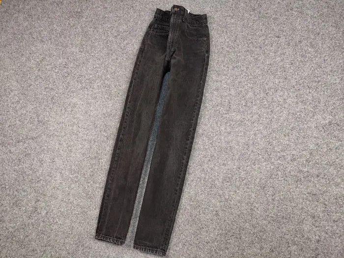 Levi's Vintage 90's levis 550 Black Denim mom Jeans Made in USA Size US 32 / EU 48 - 3 Thumbnail