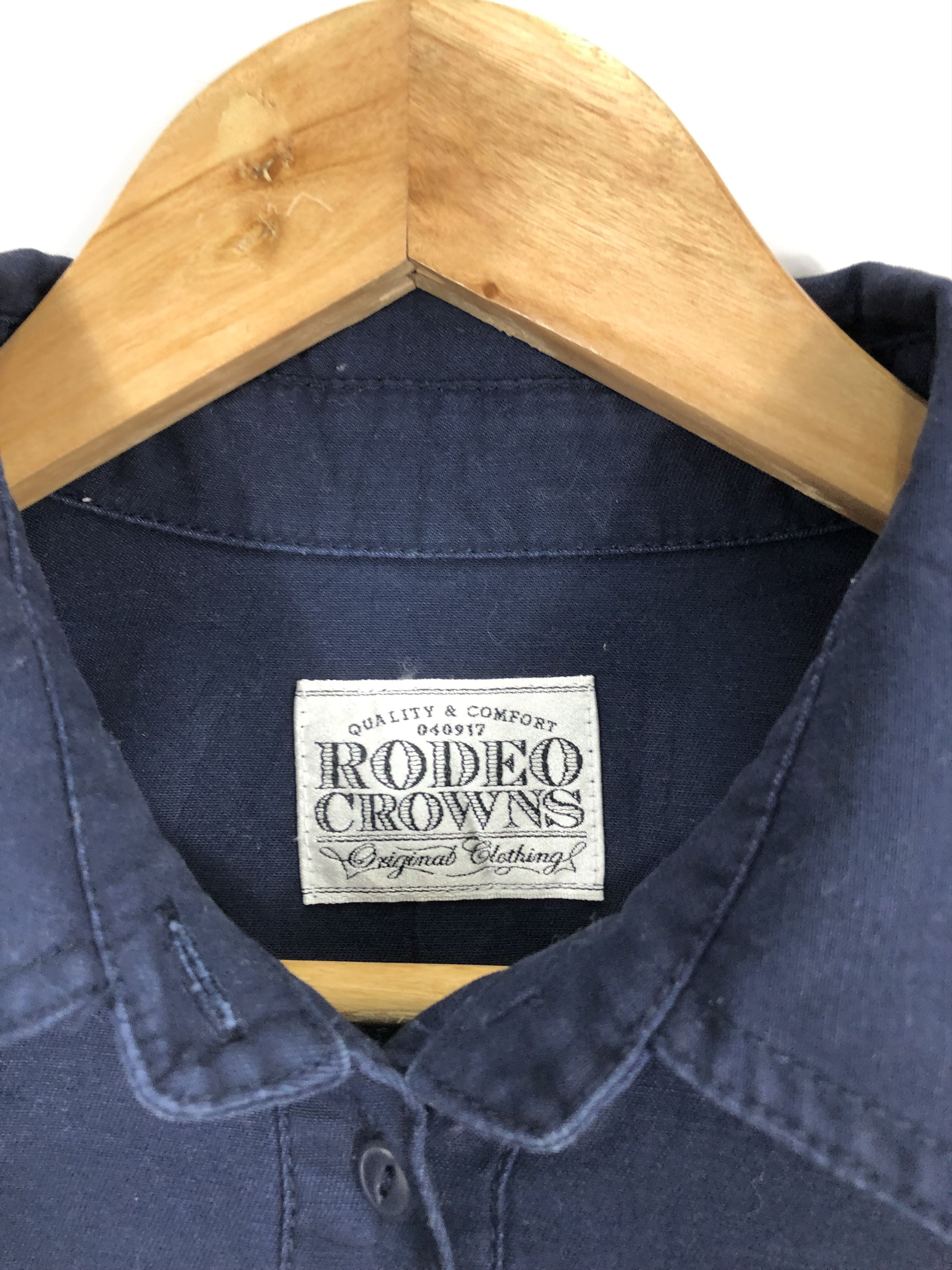Vintage Vintage Us Army Blue Denim Jacket J0661 Size US M / EU 48-50 / 2 - 9 Thumbnail