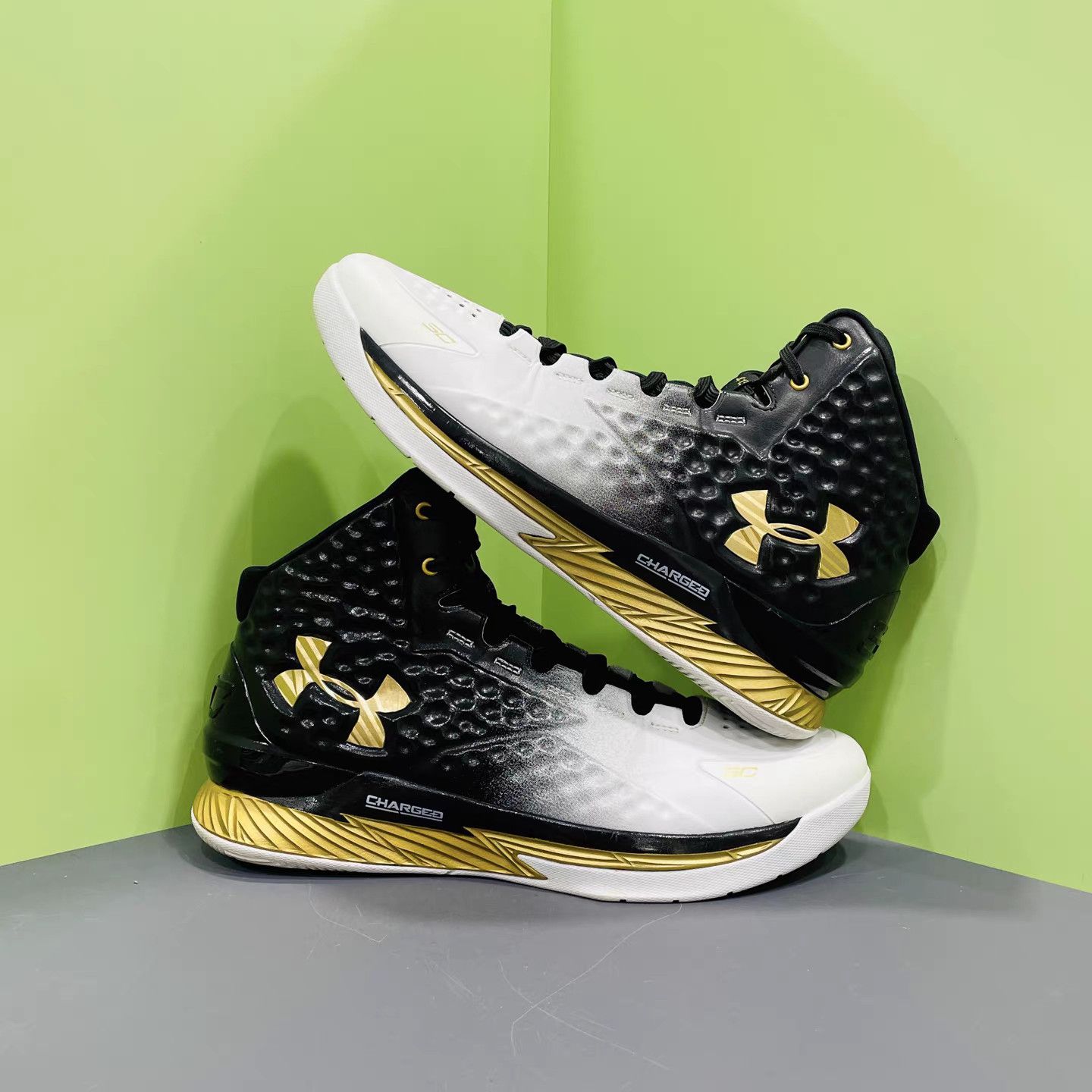 Under Armour Under Armour Curry 1 MVP Basketball Shoes K15 Size US 13 / EU 46 - 4 Thumbnail