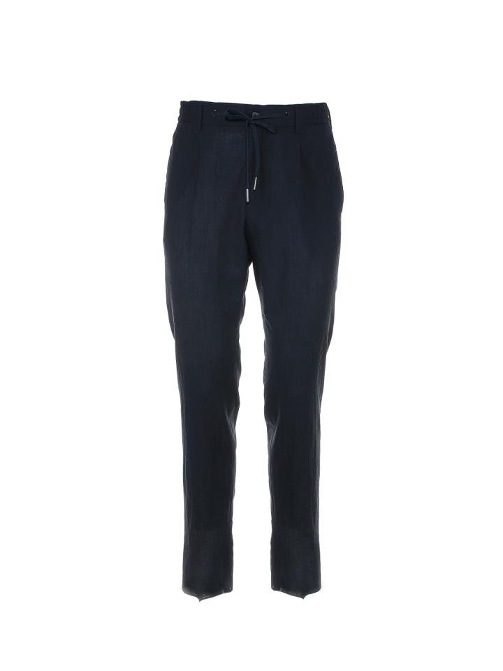 Tagliatore TAGLIATORE Men Straight Pants P NEWMAN 340169EB956 Blue Size US 44 / EU 60 - 1 Thumbnail