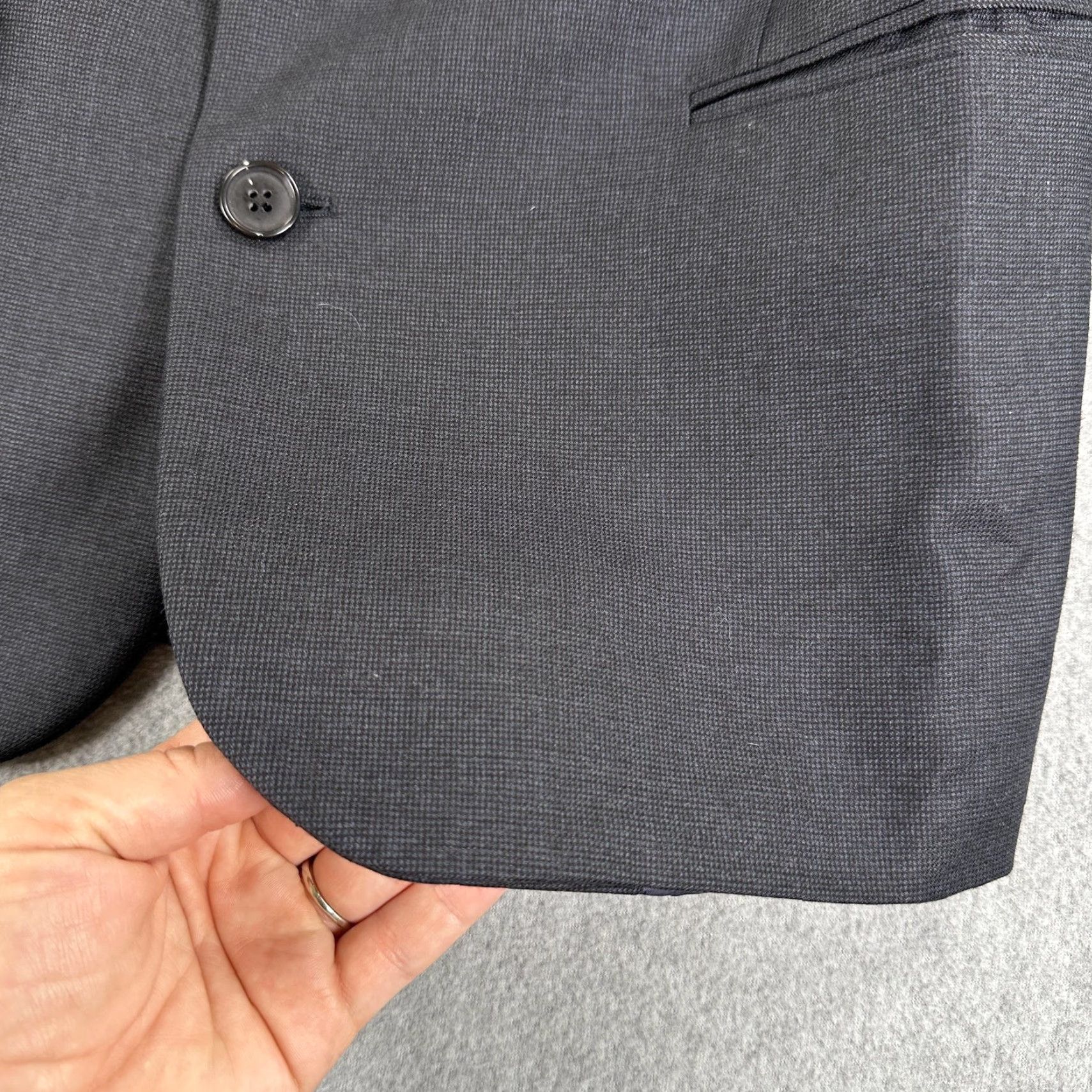 Brooks Brothers Brooks Brothers 1818 Madison Suit Blazer Pants Mens 52 34W Blue Wool 2 Piece USA Size 52R - 2 Thumbnail