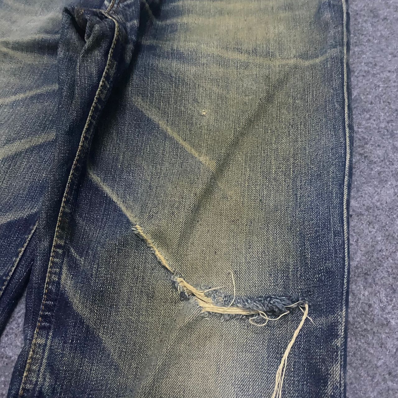 Levi's 💥Best Offer💥Vintage 90s Levis Distressed Kurt Cobain Style Size US 32 / EU 48 - 14 Thumbnail