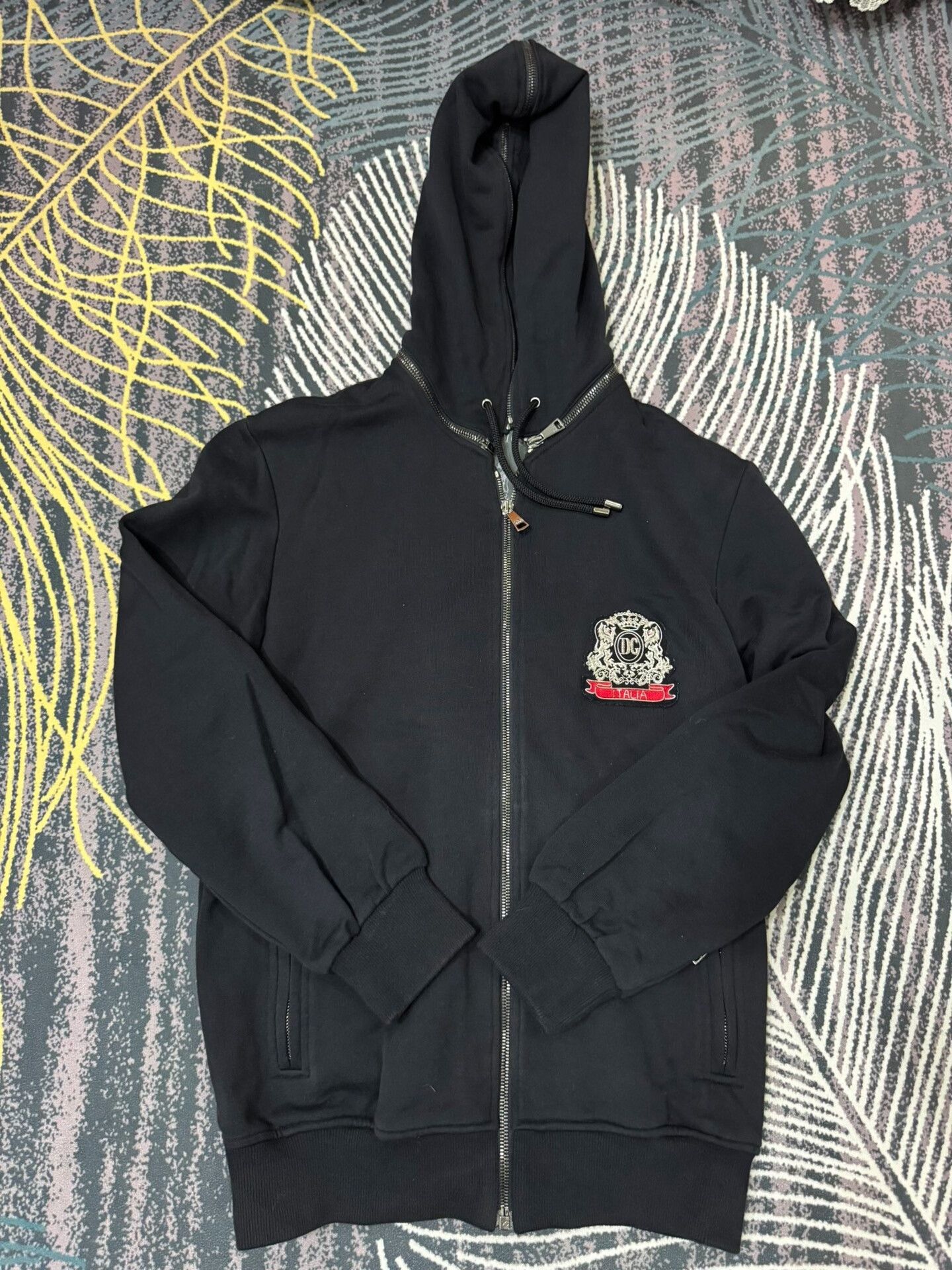 Dolce & Gabbana Dolce&Gabbana DG Zip-Up Hoodie Size US S / EU 44-46 / 1 - 1 Thumbnail