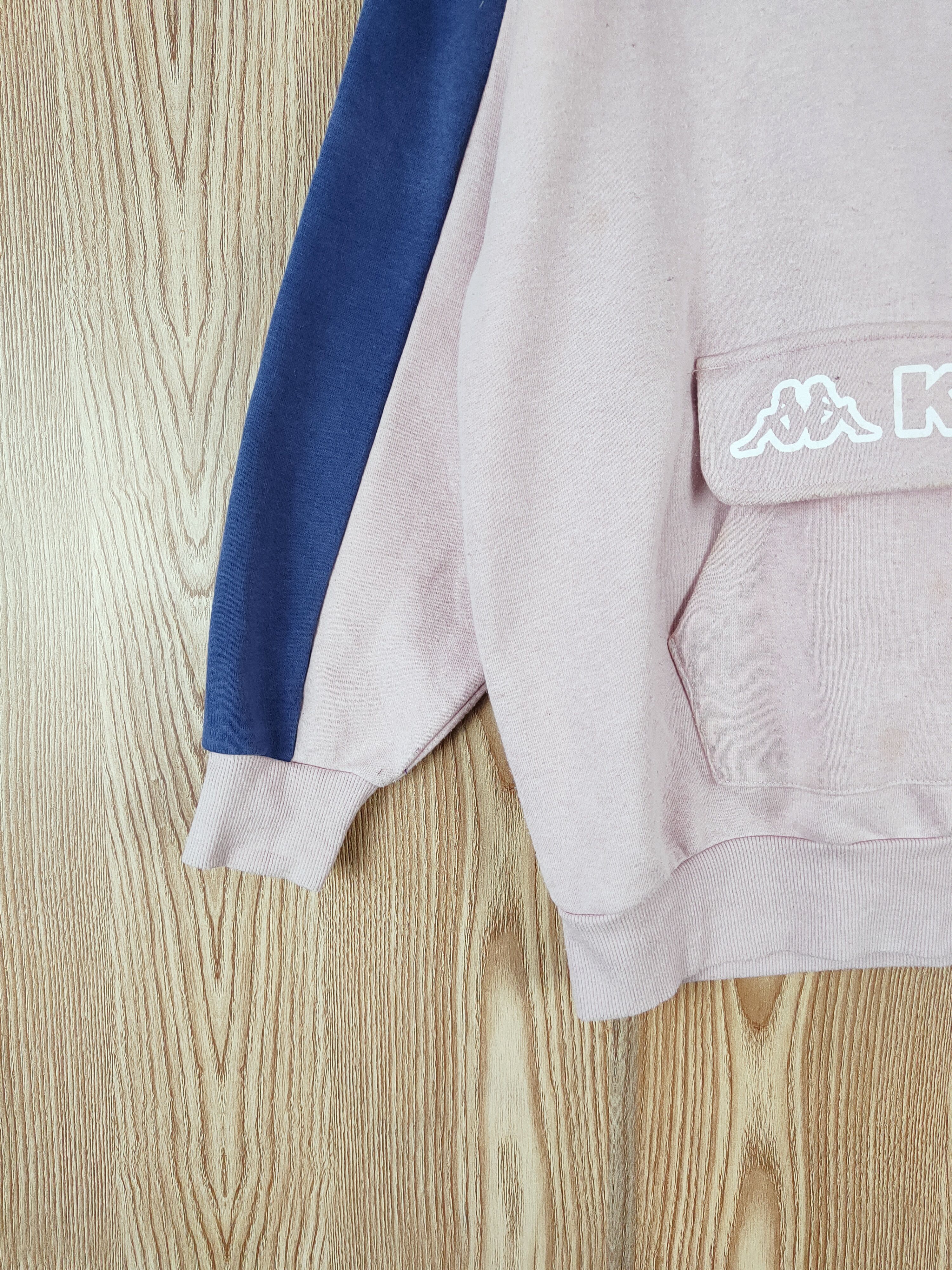 Kappa Kappa Pink Hoodie vintage Sweatshirts #W176 Size L / US 10 / IT 46 - 5 Thumbnail
