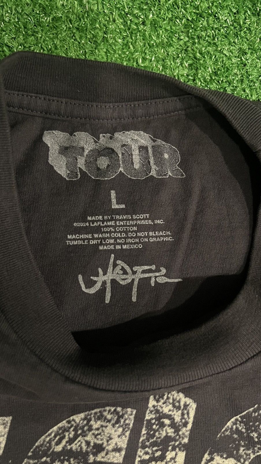 Travis Scott TRAVIS SCOTT METLIFE BLACK TEE NYC **SOLD OUT** Size US L / EU 52-54 / 3 - 3 Thumbnail
