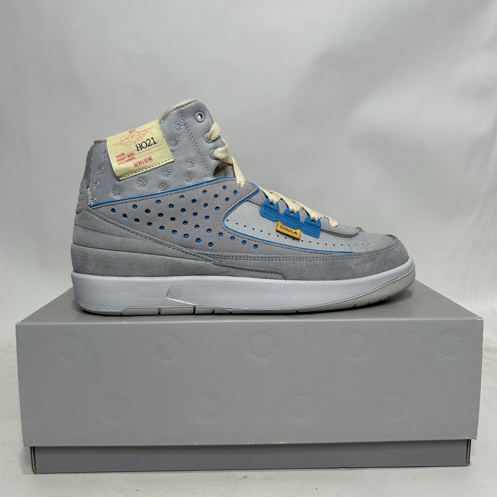 Jordan Brand Nike Shoes Air Jordan 2 Retro SP X Union “Gray Fog” 2024 Size US 9 / EU 42 - 4 Thumbnail