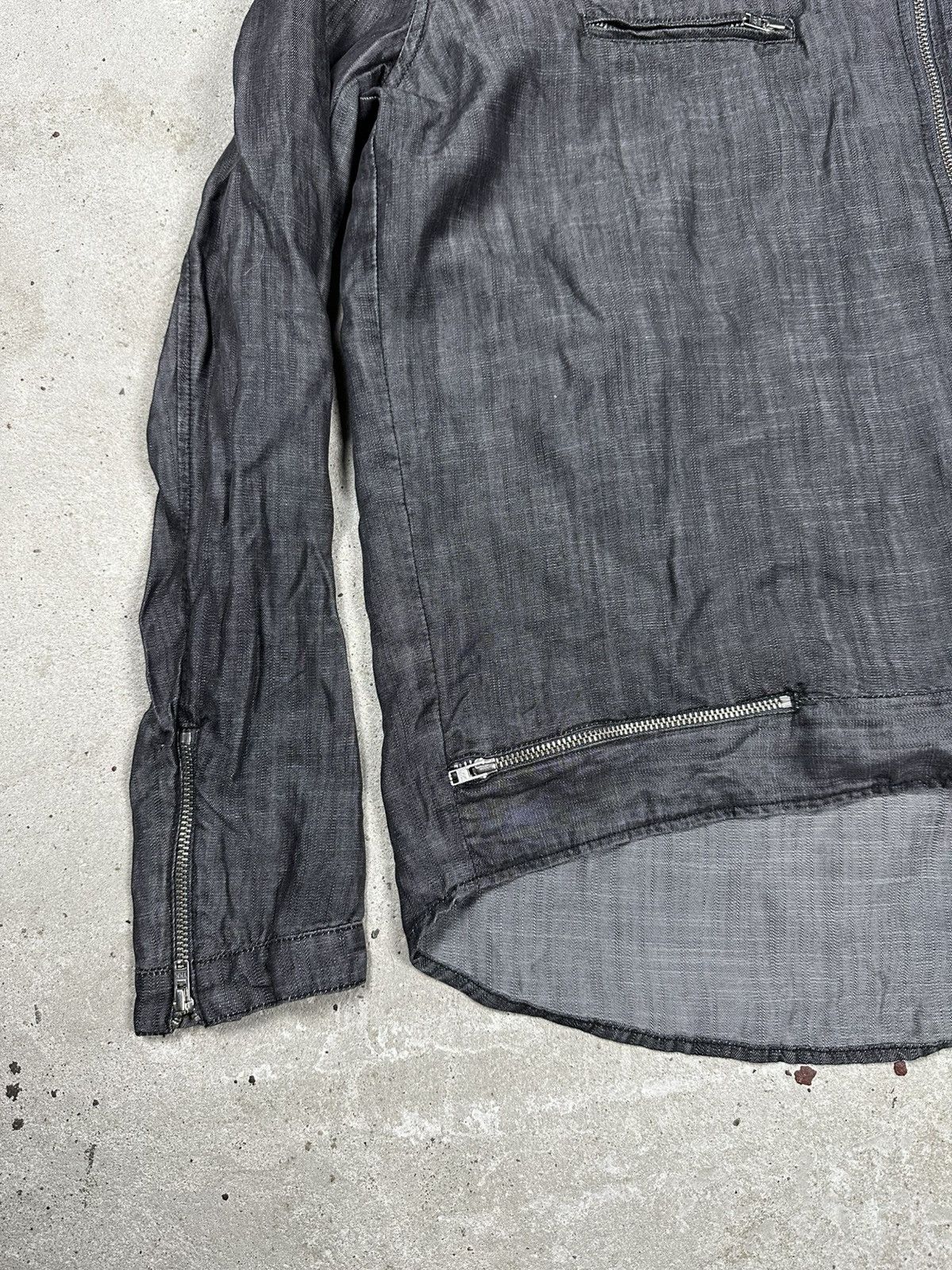The Kooples The Kooples Biker Asymmetrical Lyocell Moto Jacket Size US M / EU 48-50 / 2 - 3 Thumbnail
