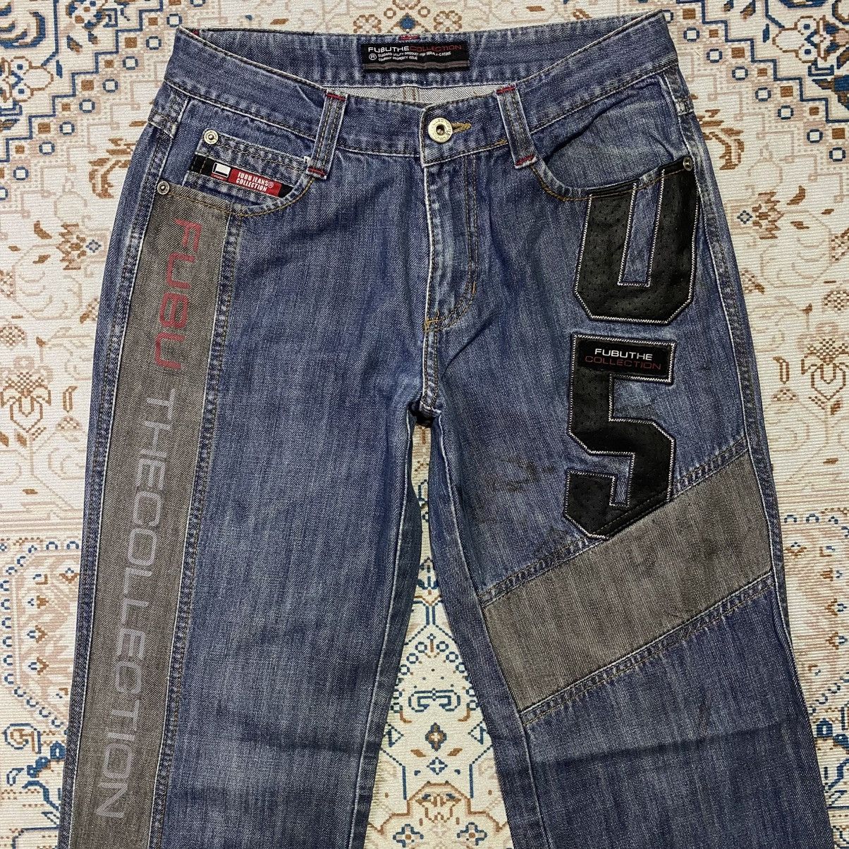 Fubu × If Six Was Nine × Le Grande Bleu (L.G.B.) 2000s Y2K Fubu The Collection Jeans Size US 30 / EU 46 - 3 Thumbnail
