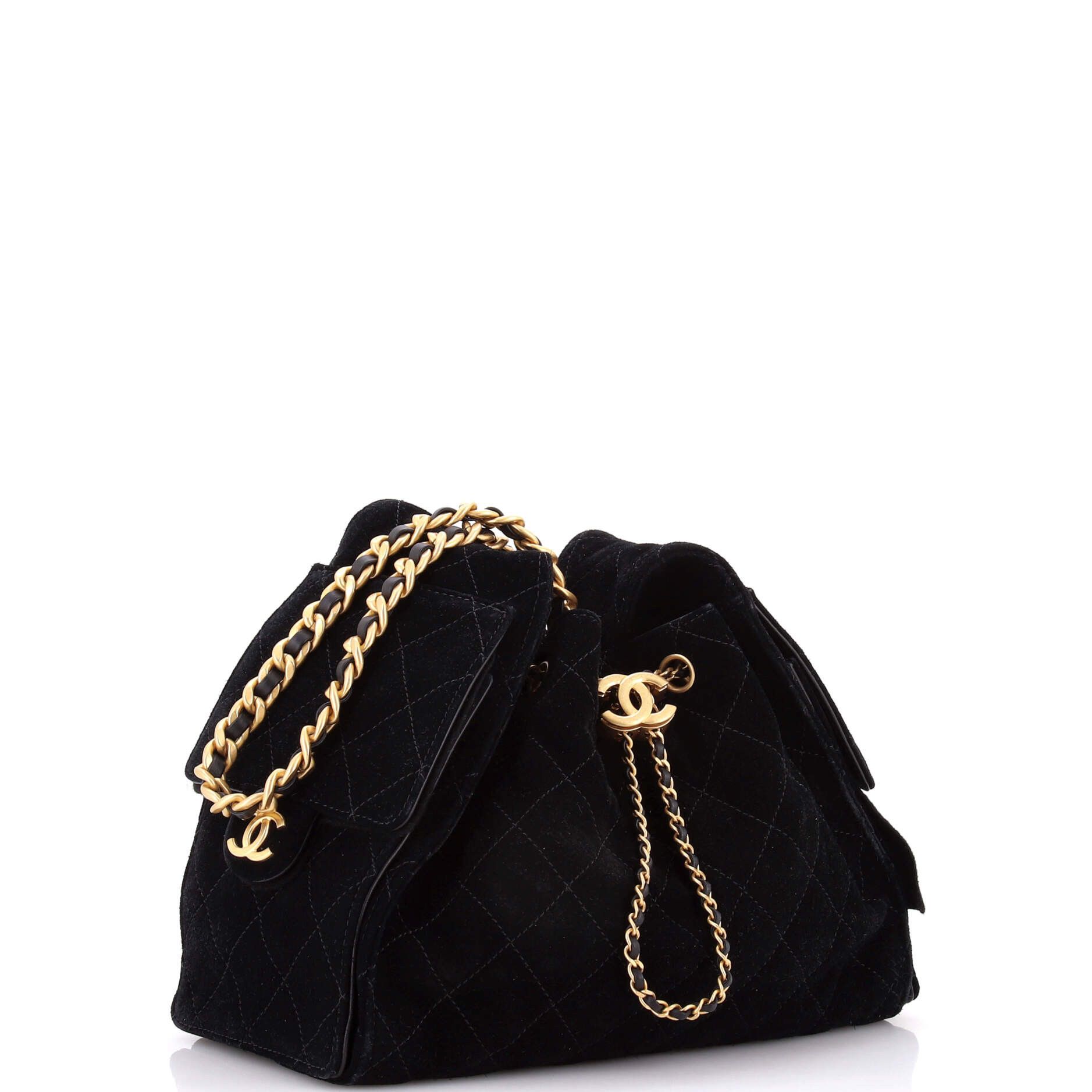 Chanel 25 Hobo Bag Quilted Suede Small Size ONE SIZE - 1 Thumbnail