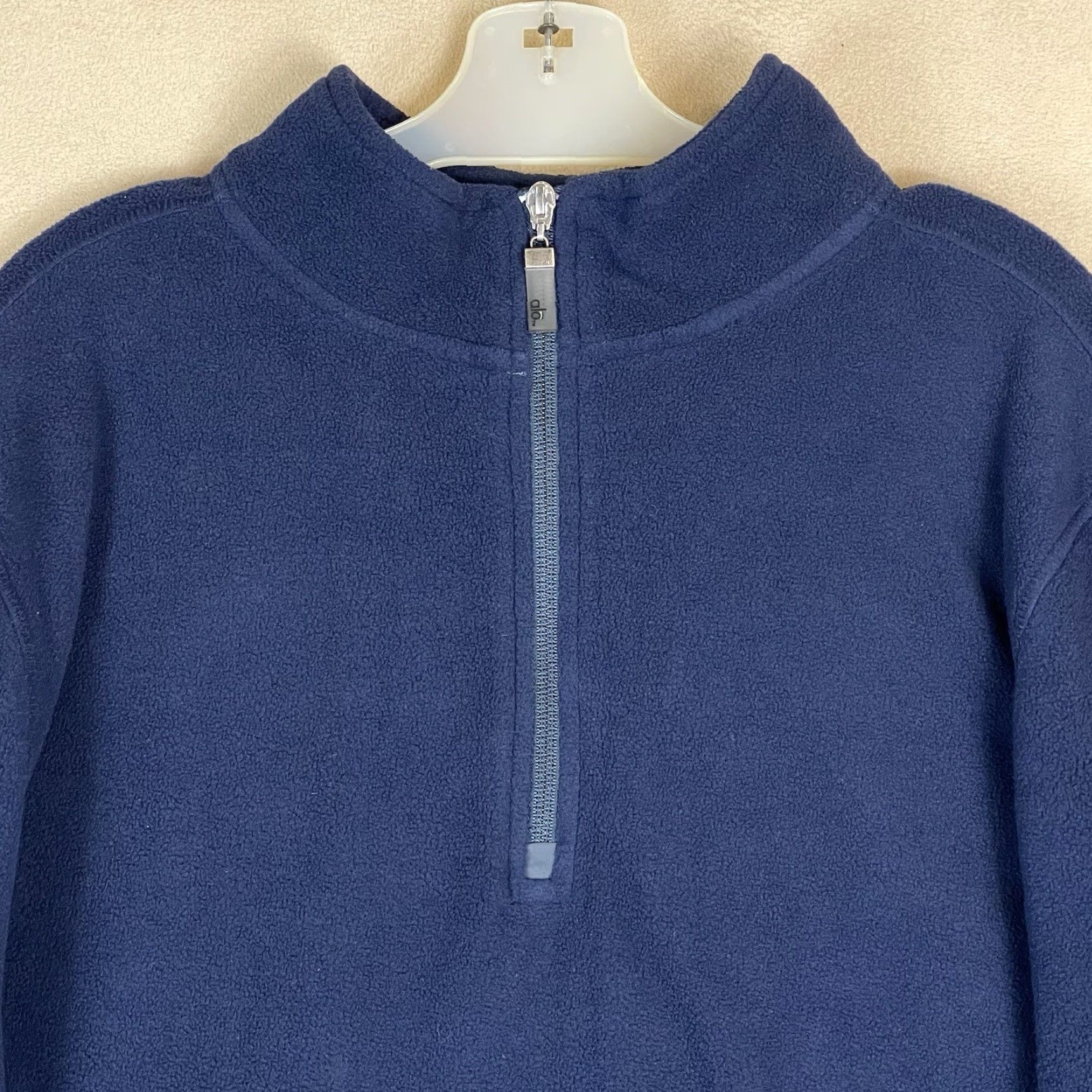 Alo ALO Yoga Pullover Mens 2XL Blue CoolFit 1/4 Zip Fleece Long Sleeve Regular Fit Sweatshirt - Men - Mock Neck - Zip - Logo - 2020s - Outdoor - Sports Size US XXL / EU 58 / 5 - 2 Thumbnail