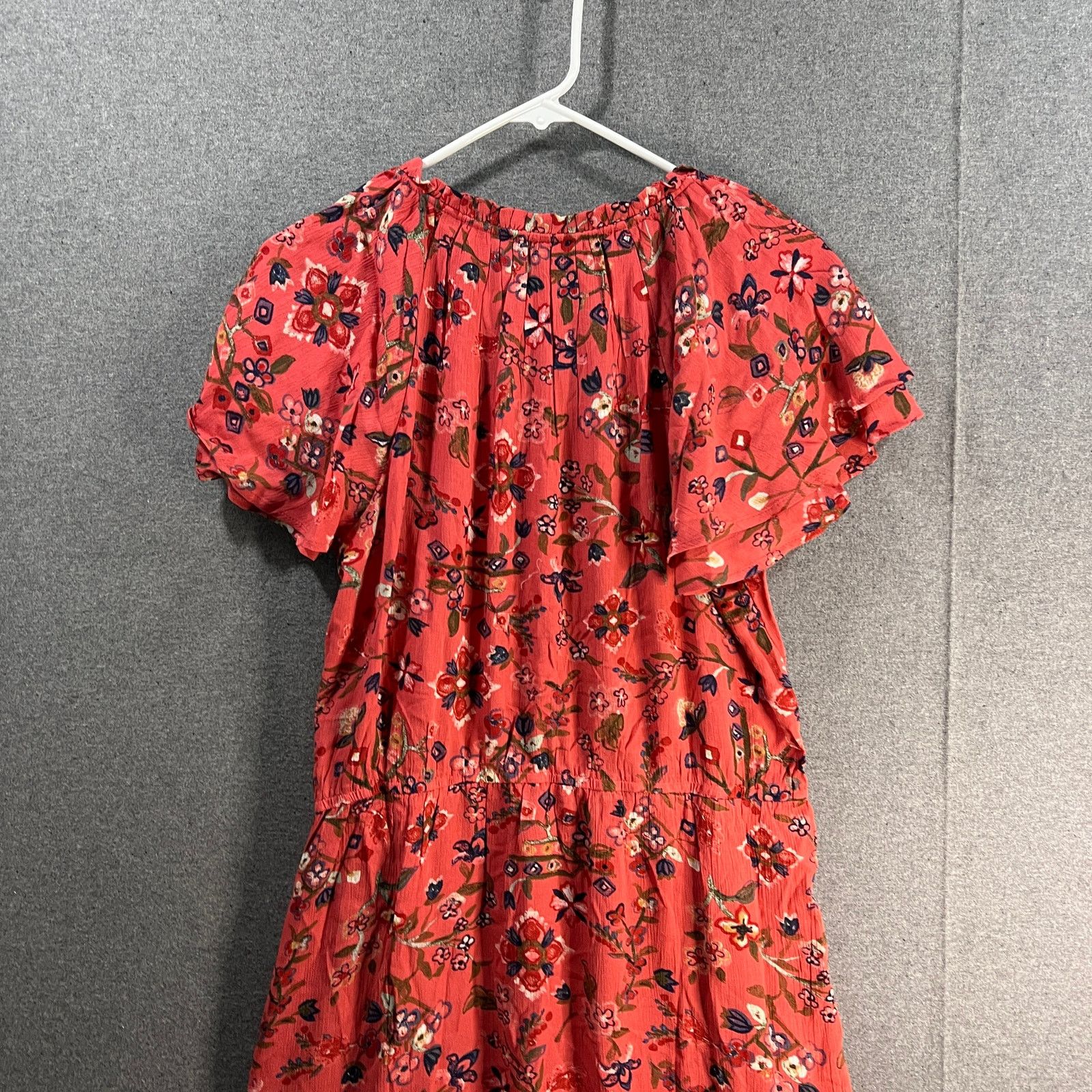Other Canyon Retreat Regular Flutter Sleeve Dress Size L / US 10 / IT 46 - 10 Thumbnail