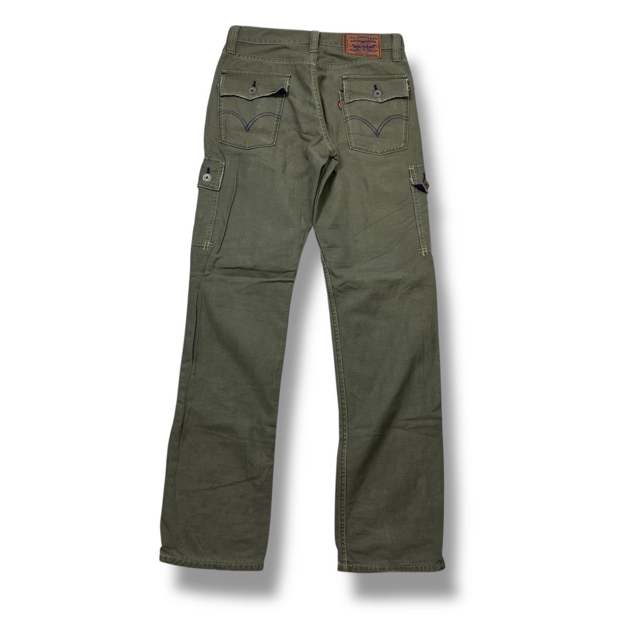 Levi's Vintage 60s Levi’s Cargo Pants | Olive Green | Size 30 Size US 30 / EU 46 - 9 Thumbnail
