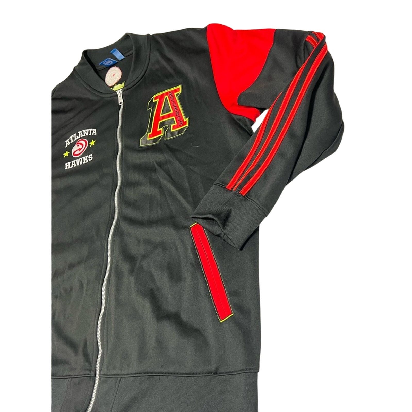 Adidas Atlanta Hawks Jacket Mens 2XL Black Adidas Member Size US XXL / EU 58 / 5 - 4 Thumbnail