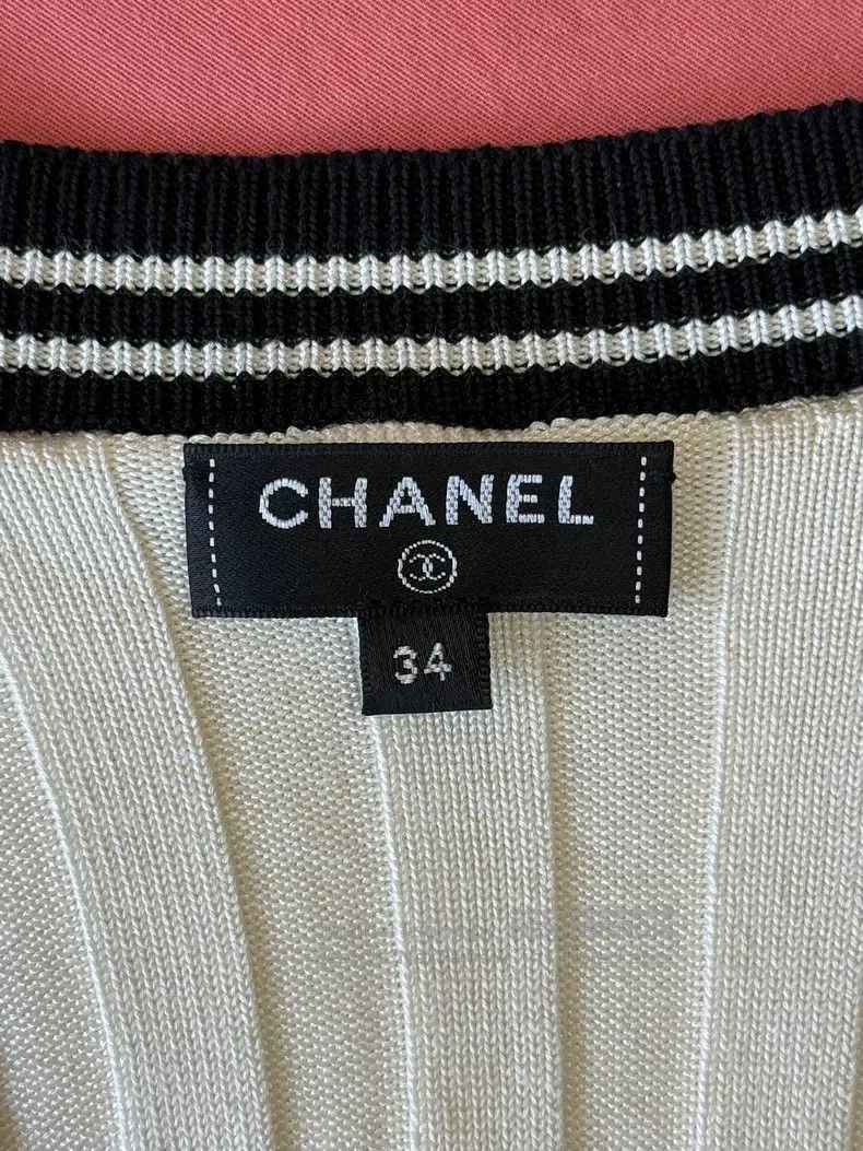 Chanel Chanel Classic No. 31 knitted short sleeves Size XXS / US 00 / IT 34 - 7 Thumbnail