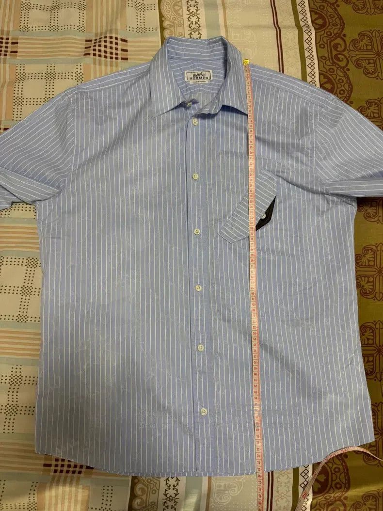 Hermes Hermes Jacket Shirt, Short Sleeve Top. Equestrian Sport Pa Size US XXS / EU 40 - 8 Thumbnail