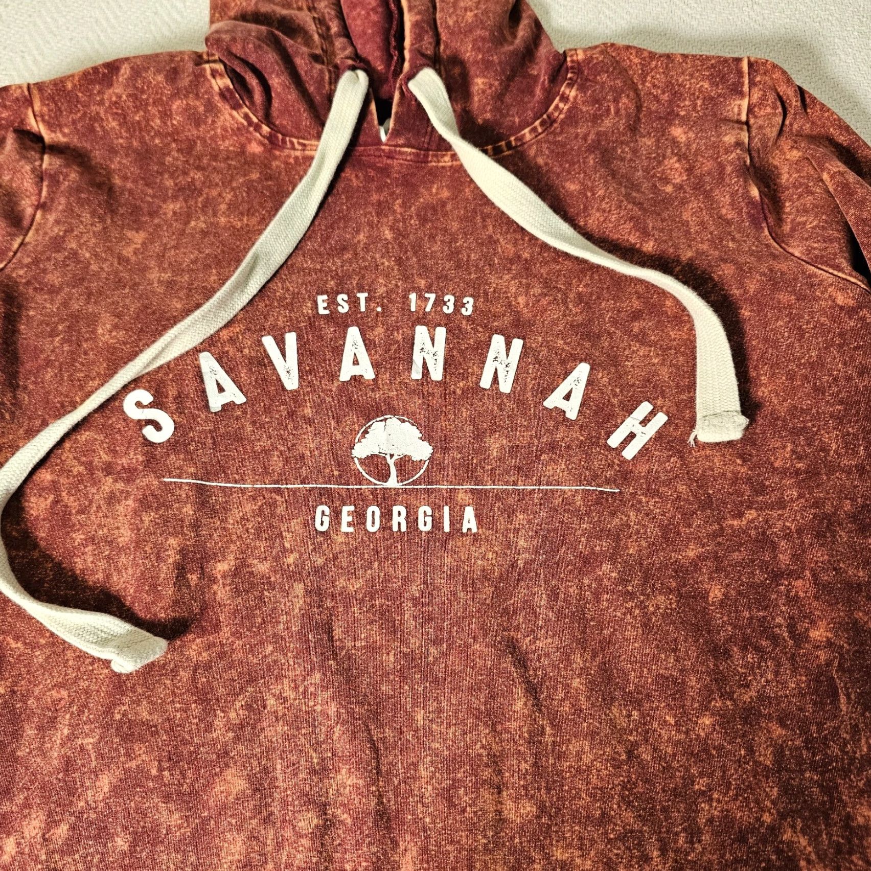 Vintage ZENANA Oversized Sweatshirt Pullover Fleece Cotton Blend Orange Size M Casual Womens Size M / US 6-8 / IT 42-44 - 2 Thumbnail