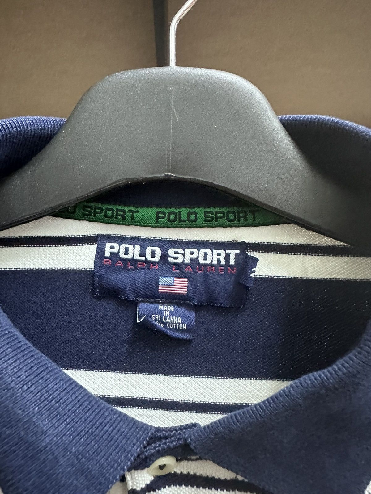 Polo Ralph Lauren Vintage Polo Sport Ralph Lauren Polo L/S Size US XL / EU 56 / 4 - 5 Thumbnail
