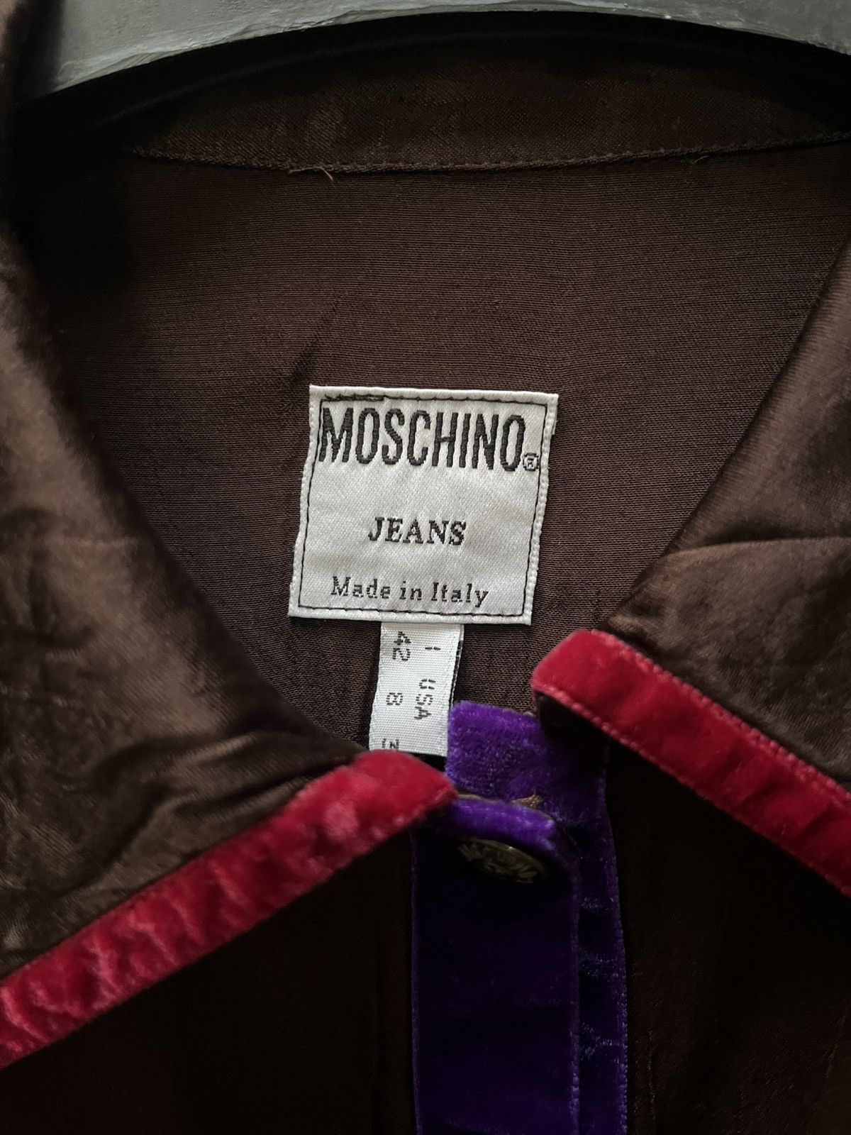 Moschino Vintage Moschino Slik Shirt Size M / US 6-8 / IT 42-44 - 6 Thumbnail