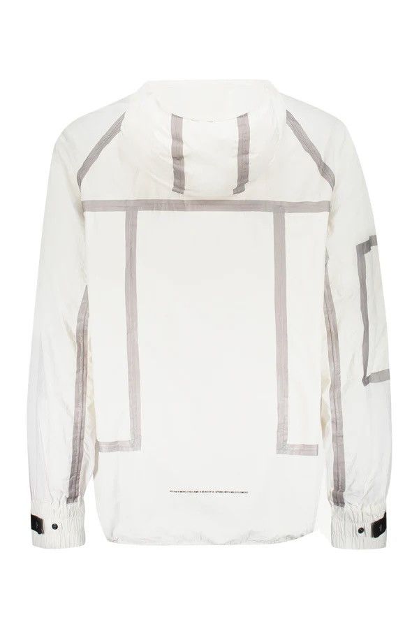 Tobias Birk Nielsen !DS! SS23 Iso Poetism Tobias Birk Nielsen White Nylon Jacket Size US L / EU 52-54 / 3 - 3 Thumbnail