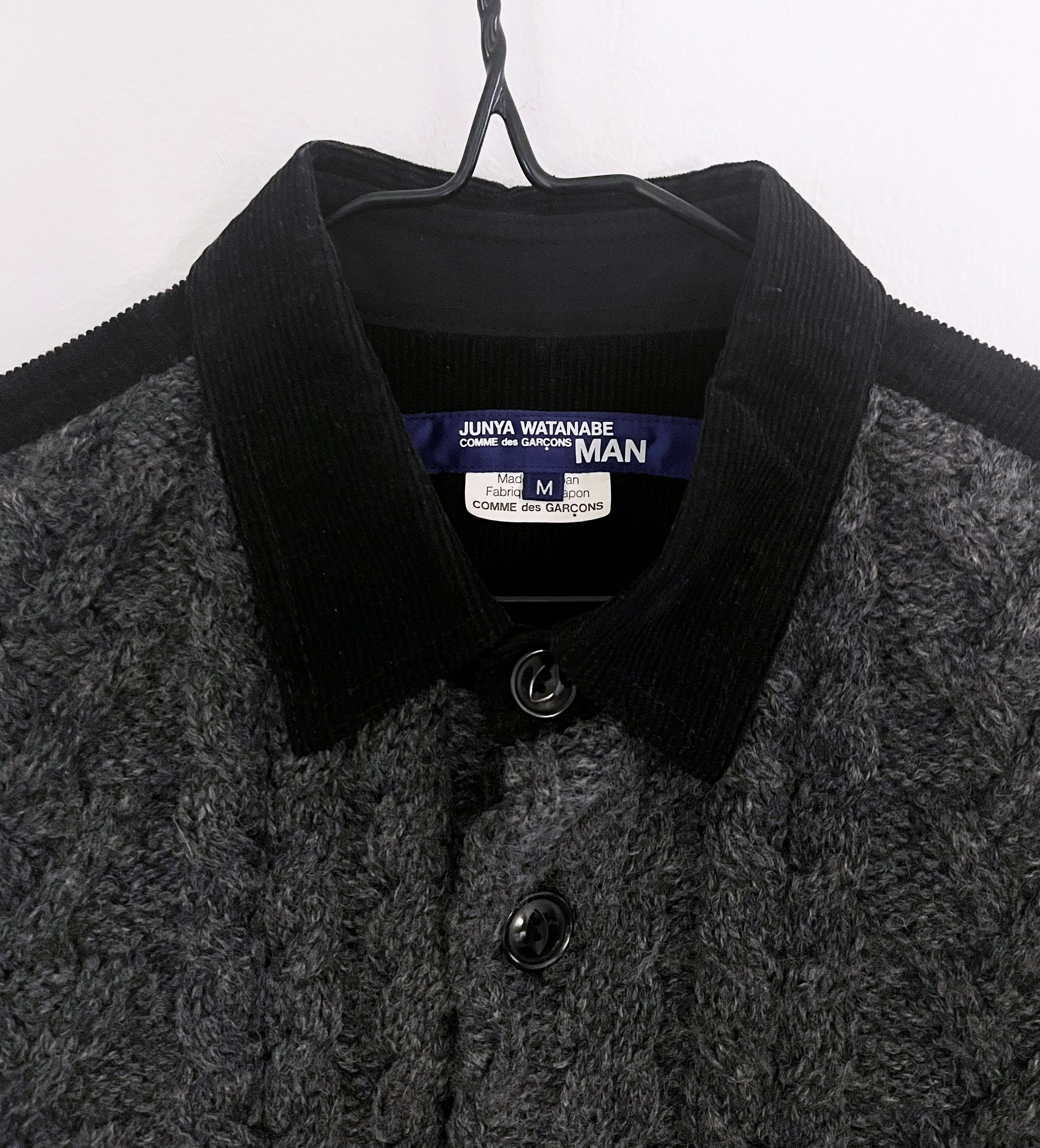 Comme des Garcons Junya Watanabe MAN - Padded wool shirt Size US M / EU 48-50 / 2 - 3 Thumbnail