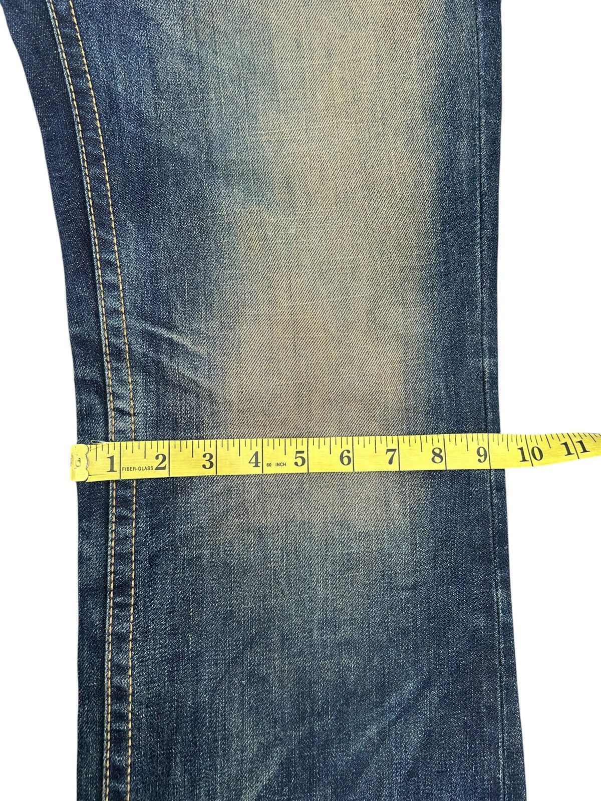 If Six Was Nine Lolita Buckle Back Japanese Brand Distressed Denim Jeans Size US 34 / EU 50 - 22 Thumbnail