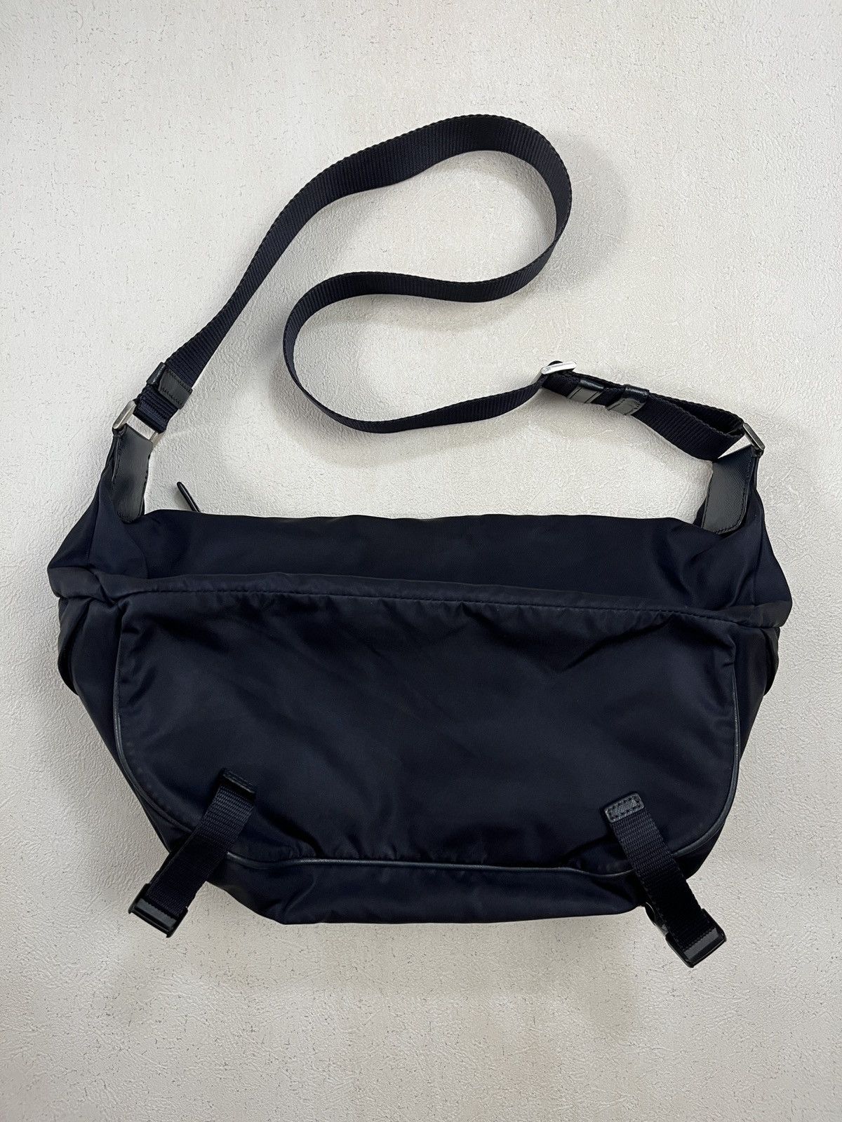 Prada Prada Navy Nylon Crossbody Bag Size ONE SIZE - 16 Thumbnail
