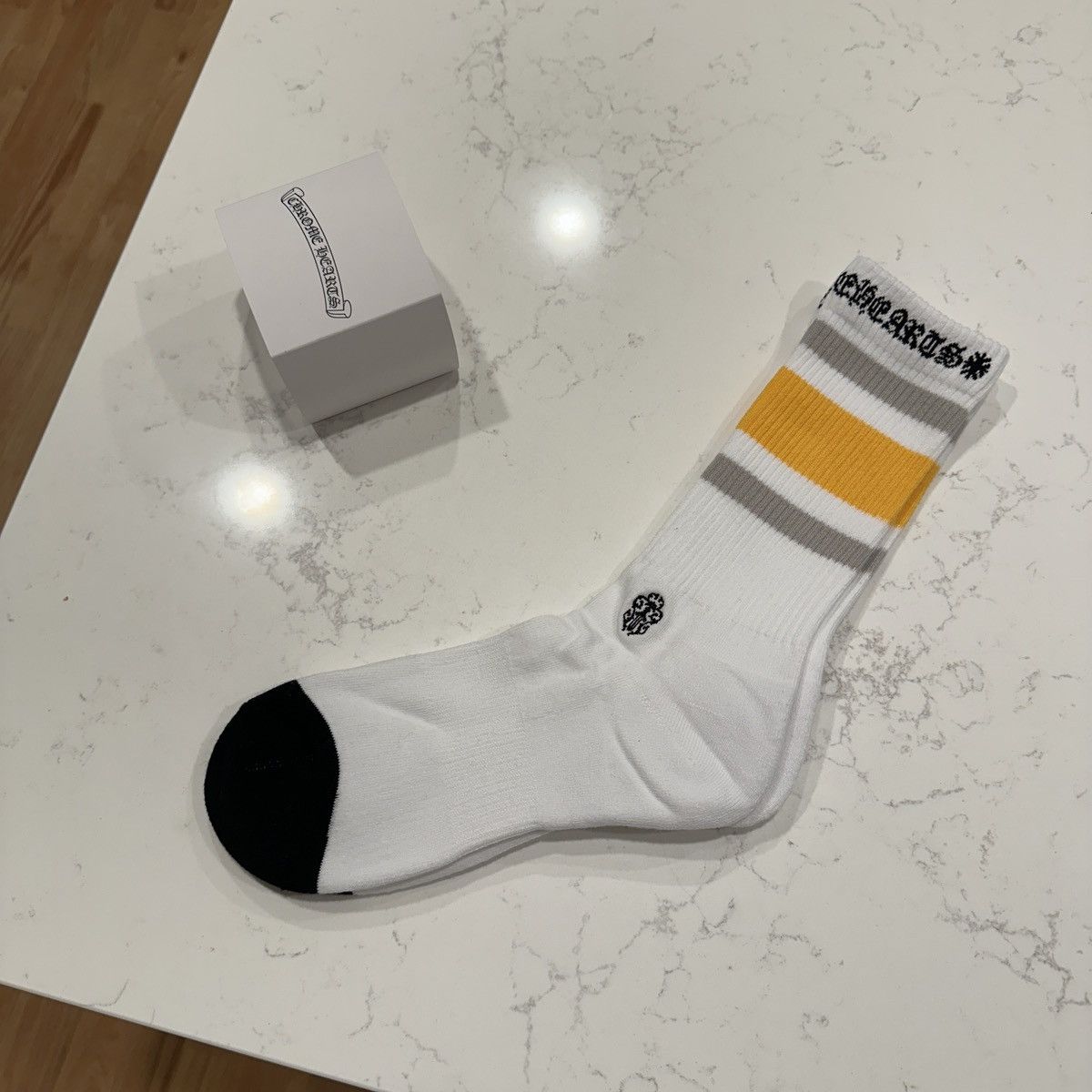 Pre-owned Chrome Hearts Ch Sports Socks