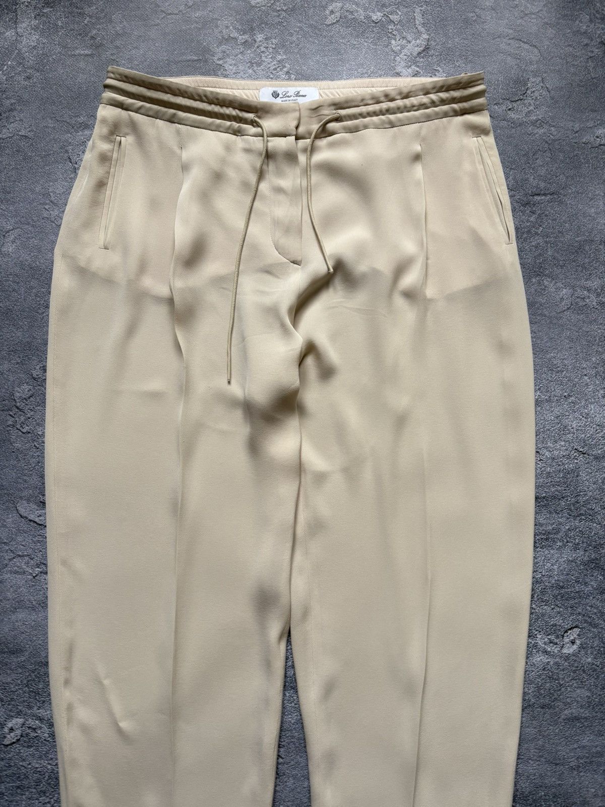 Loro Piana Loro Piana Luxury Silk Woman’s Trousers Pants Size 42 Size 28" / US 6 / IT 42 - 5 Thumbnail