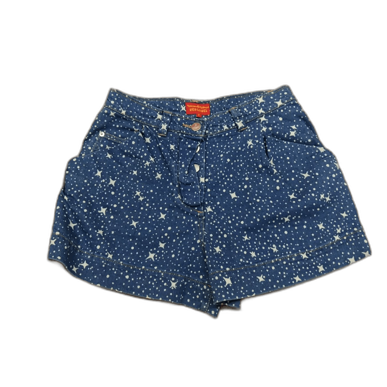 Vivienne Westwood Vivienne Westwood Star Print Denim Shorts - dmc Size 28" / US 6 / IT 42 - 1 Thumbnail