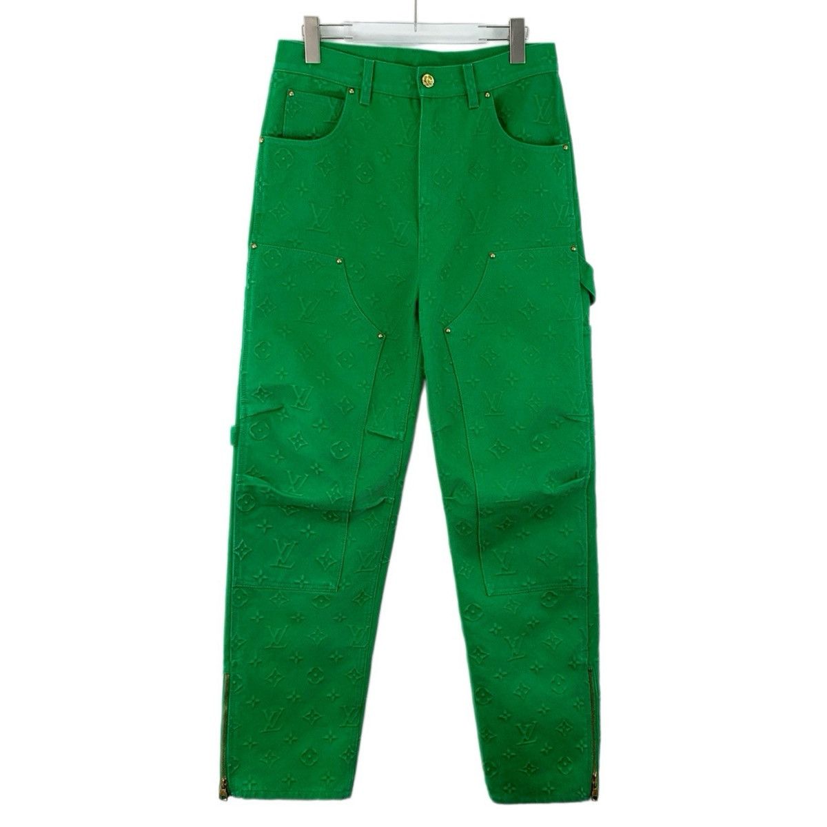 Louis Vuitton Louis Vuitton Logo Monogram All-over Print Pants K26WX Size US 30 / EU 46 - 1 Thumbnail