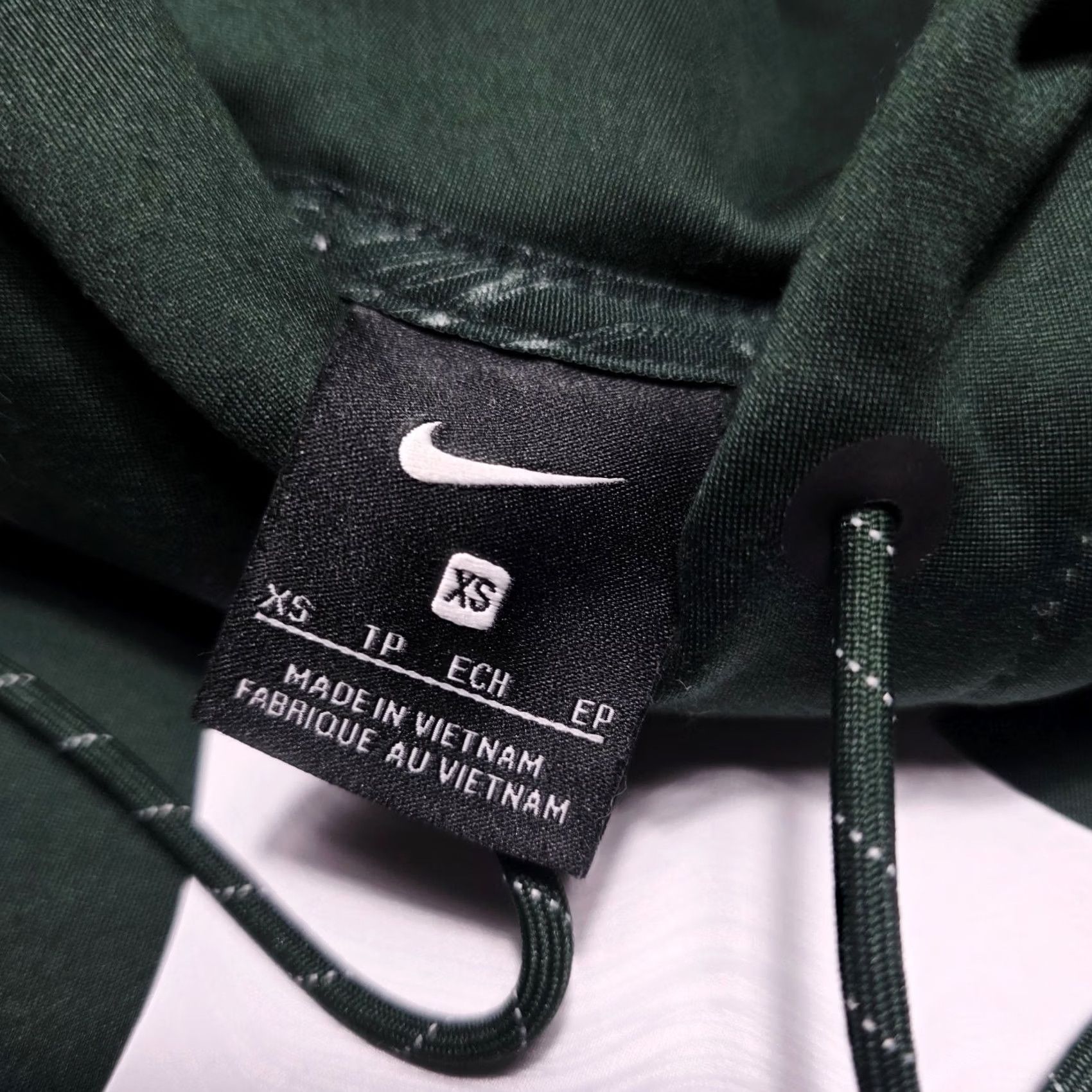 Nike VINTAGE Nike Michigan State Spartans Hoodie Sweatshirt Therma Fit Men XS Green Pullover Hooded Pockets All Seasons University College Sports Mens XS Size US XS / EU 42 / 0 - 7 Thumbnail