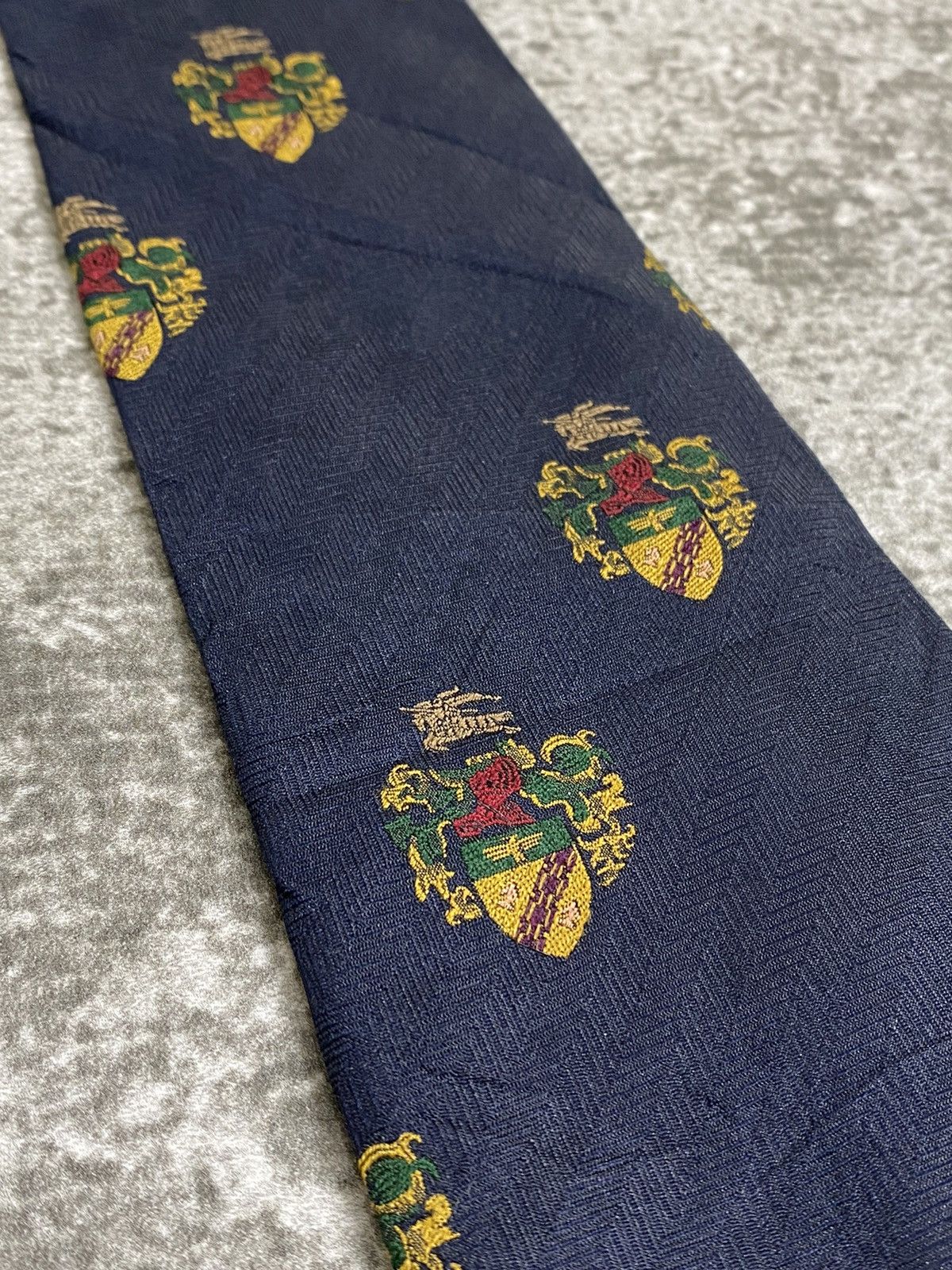 Burberry 90s Burberrys Logo Silk Tie Size ONE SIZE - 4 Thumbnail