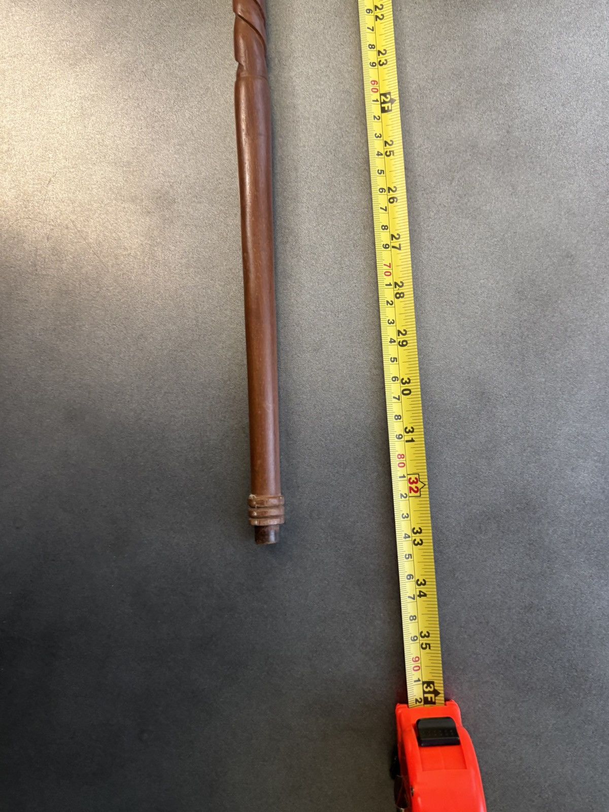Sugar Cane × Vintage × Wood Wood Vintage Walking Stick Native Chief Indigenous Support Cane Size ONE SIZE - 6 Thumbnail