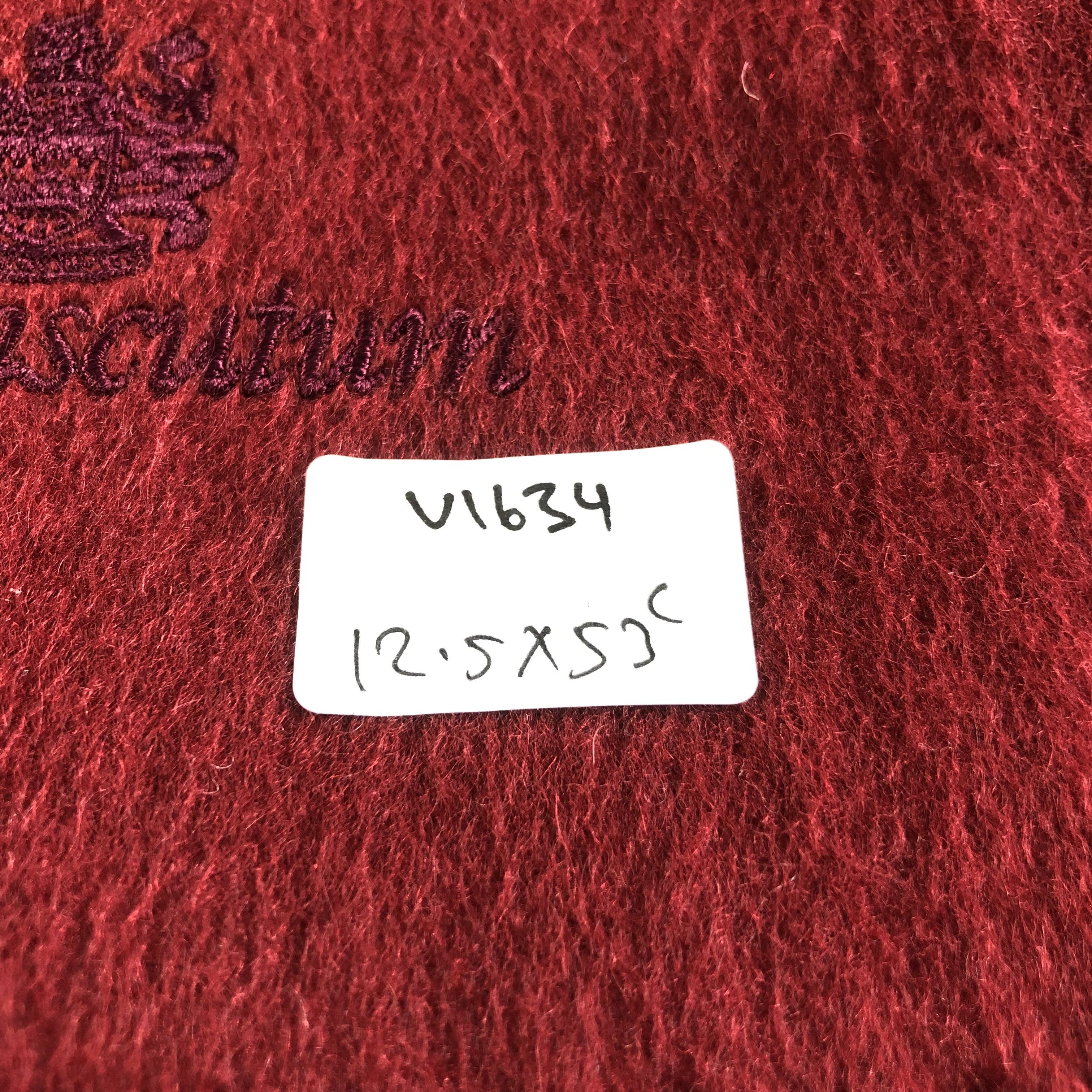 Aquascutum Aquascutum Plain Cashmere Scarf Muffler V1634 Size ONE SIZE - 5 Thumbnail