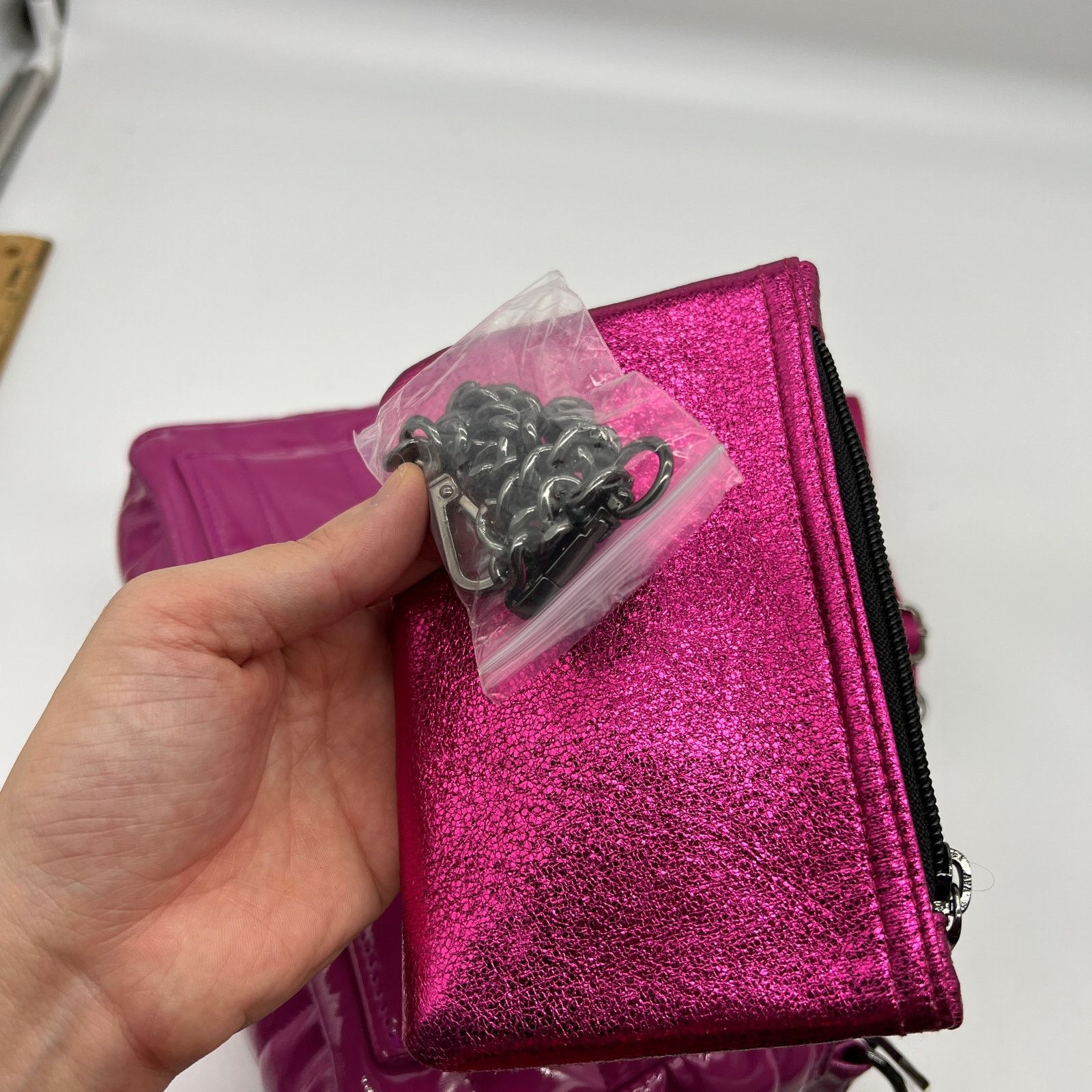 Other Think Royln Margo Crossbody w Crinkle Metallic Luxe Wallet Size ONE SIZE - 15 Thumbnail