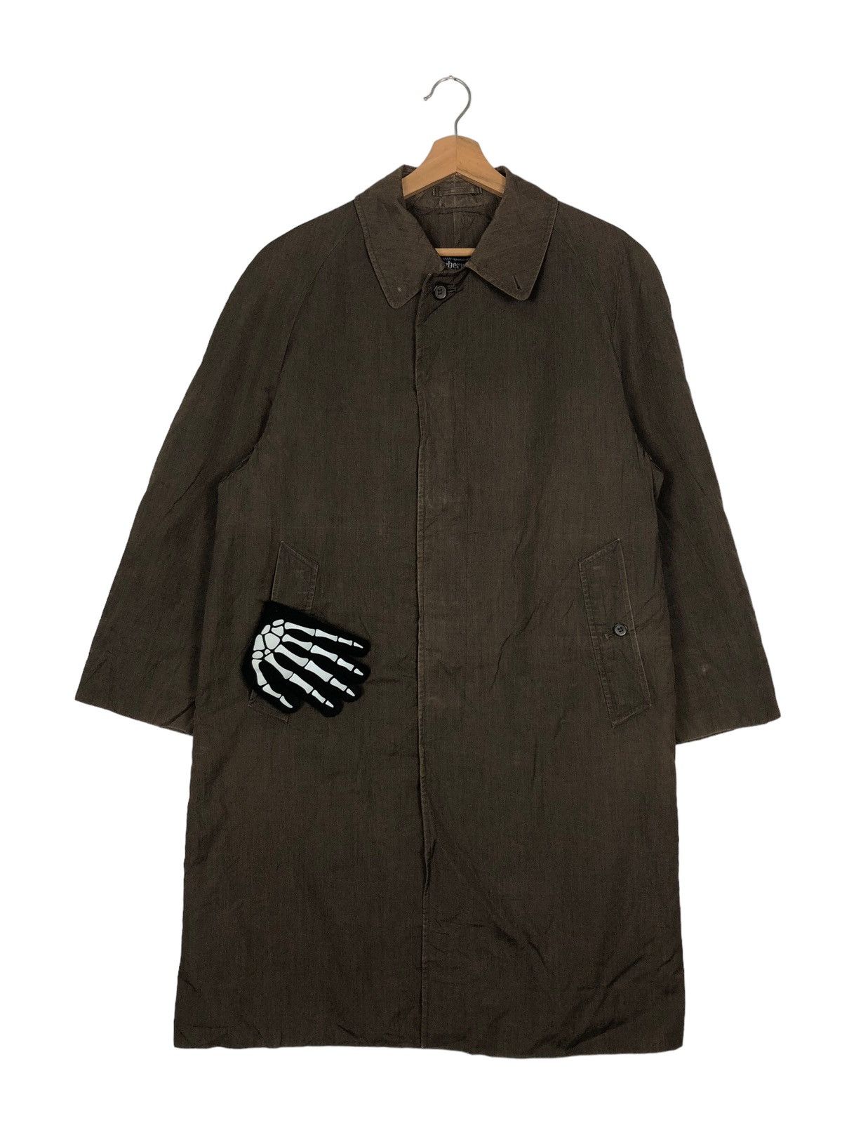 Burberry 🔥90’s Trench Coats Jacket Burberrys London England Size US M / EU 48-50 / 2 - 1 Thumbnail