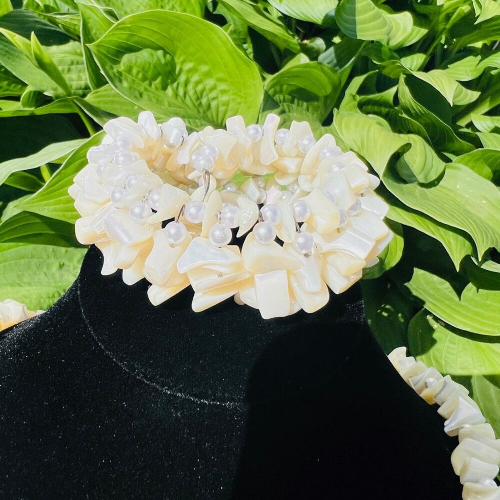 & Other Stories Set - Necklace and Bracelet Pearl - Mother-of-Pearl Size ONE SIZE - 2 Thumbnail