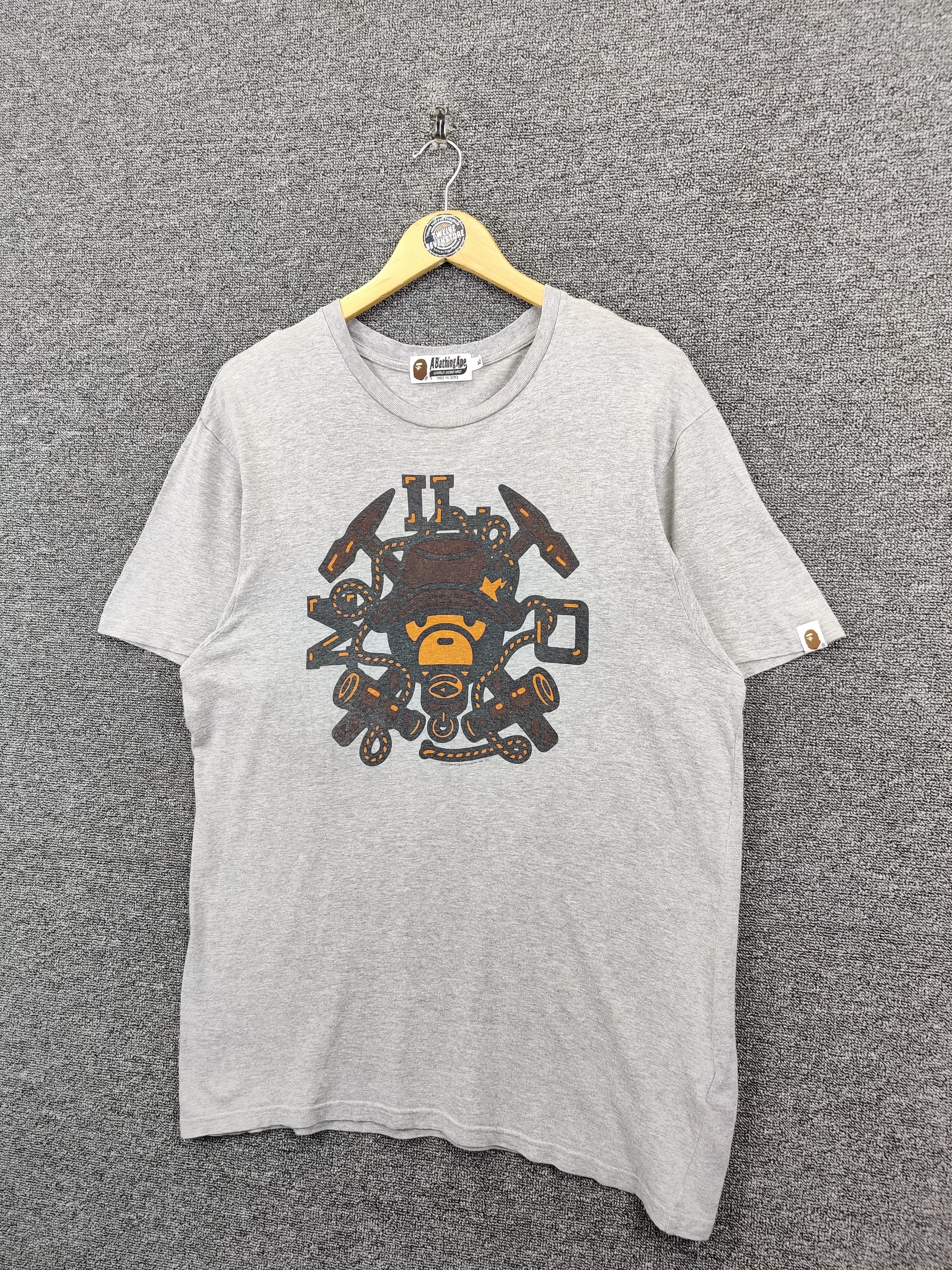 Bape Vintage A Bathing Ape Tee Tshirt Size US XL / EU 56 / 4 - 2 Thumbnail