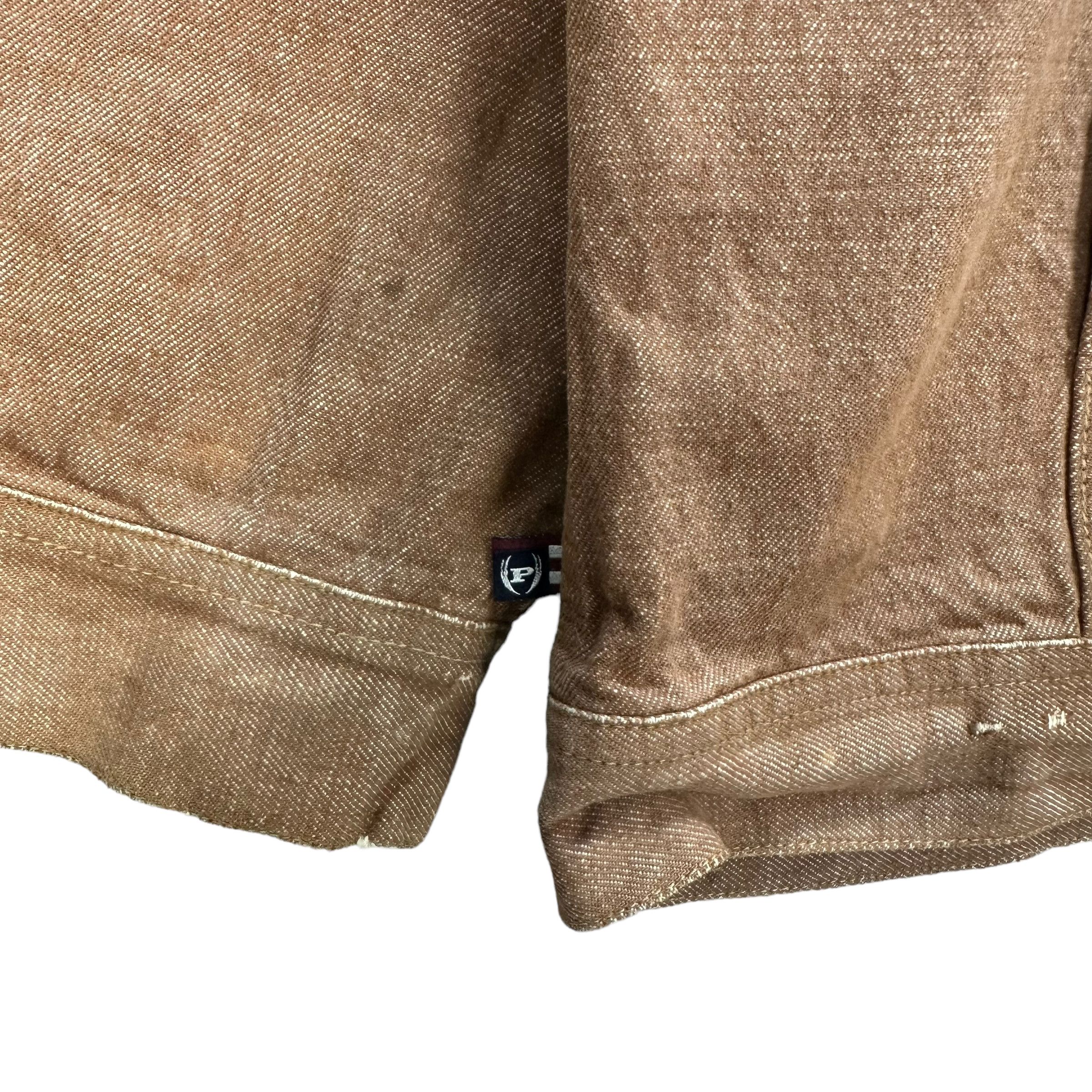 Phat Farm TRASHED🔥 PHAT FARM CASUAL DENIM JACKET #7965-193 Size US XXL / EU 58 / 5 - 4 Thumbnail