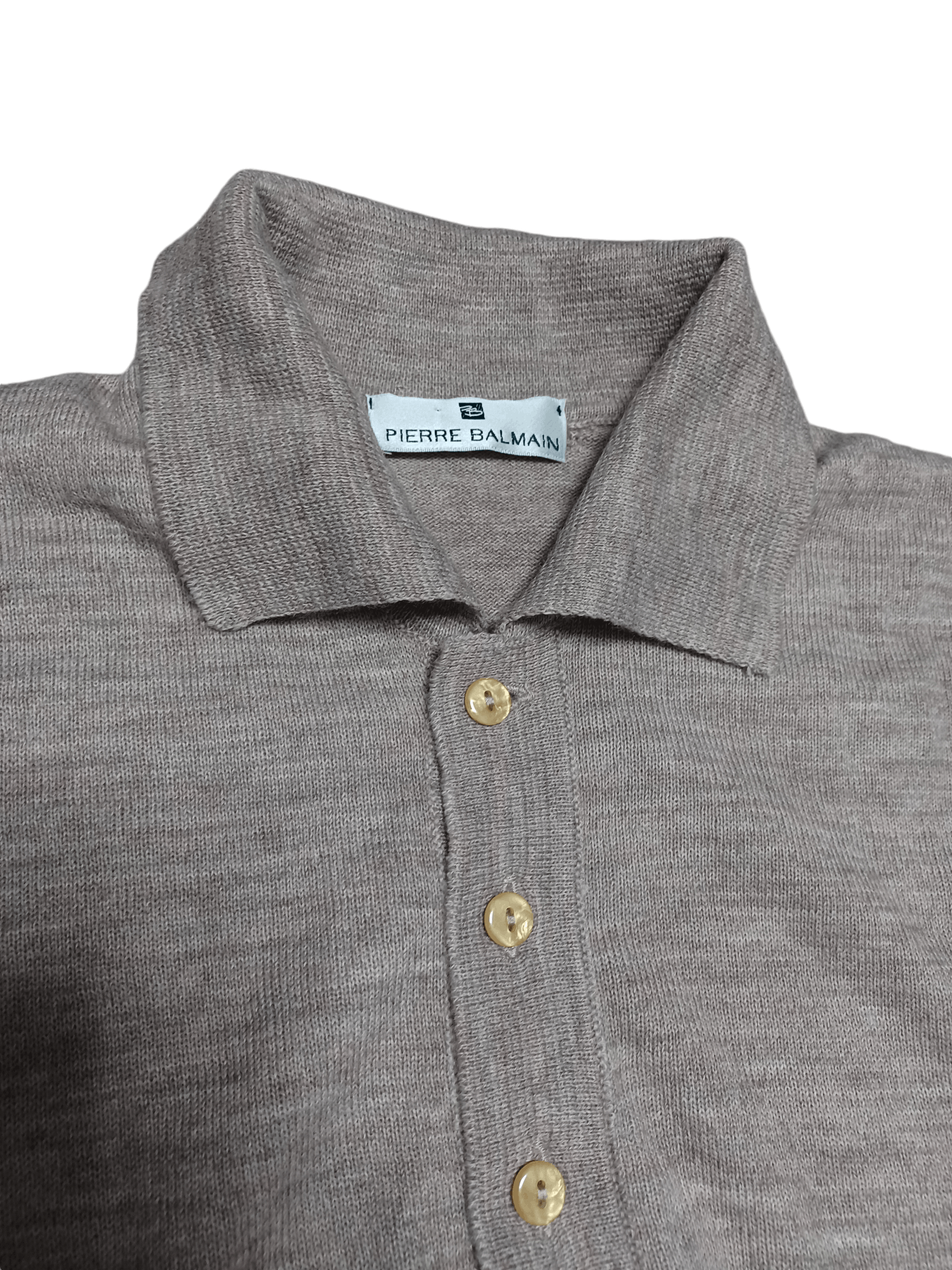 Pierre Balmain PIERRE BALMAIN WOOL VINTAGE 1/4 SWEATER OLDMONEY Size US XL / EU 56 / 4 - 3 Thumbnail